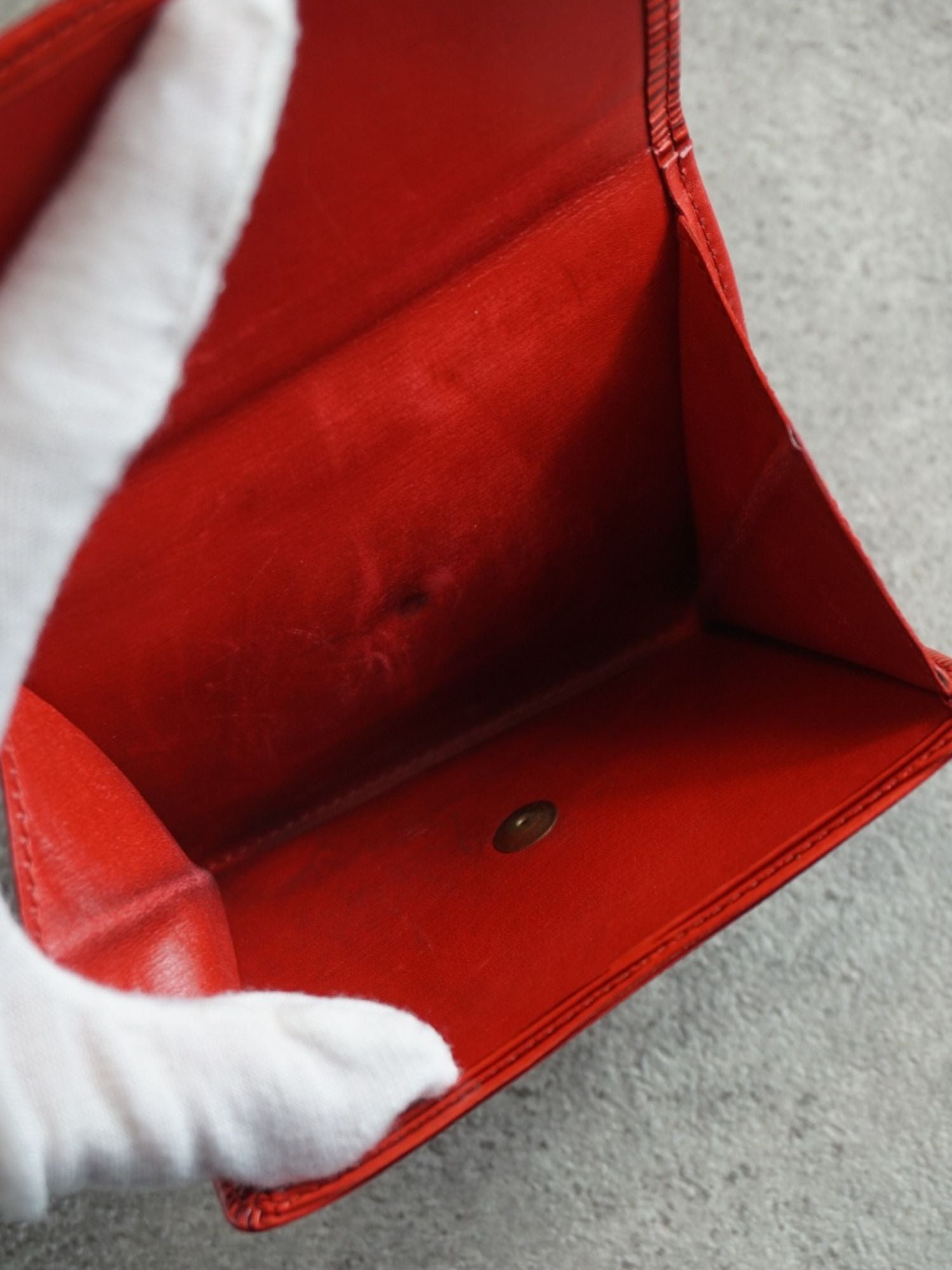 Portefeuille Louis Vuitton cuir Épi