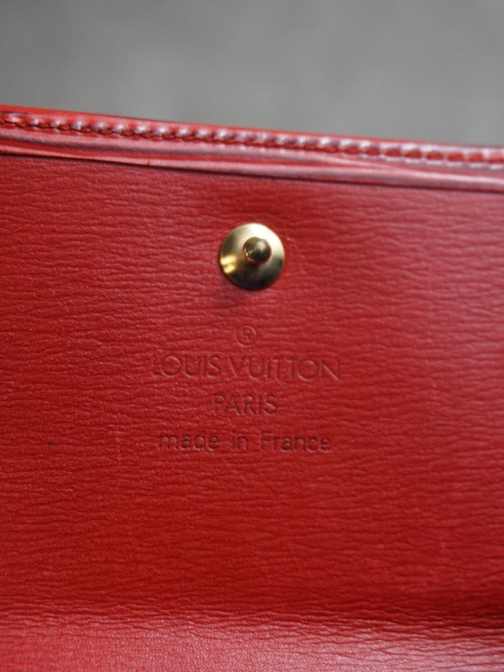 Portefeuille Louis Vuitton cuir Épi