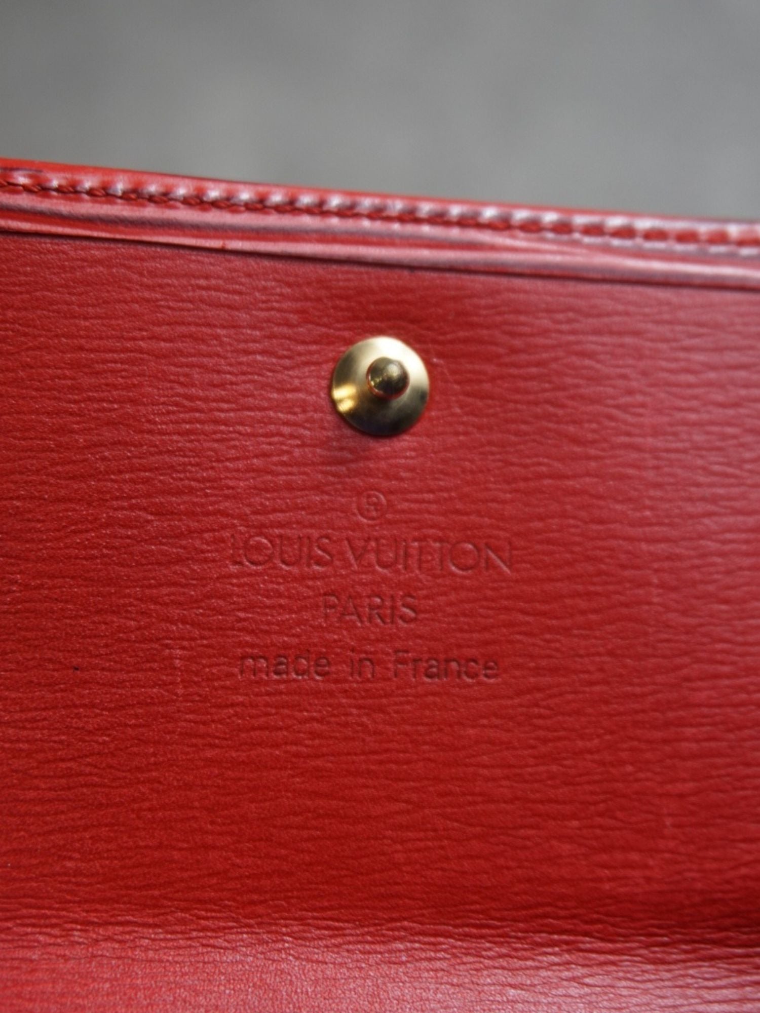 Portefeuille Louis Vuitton cuir Épi