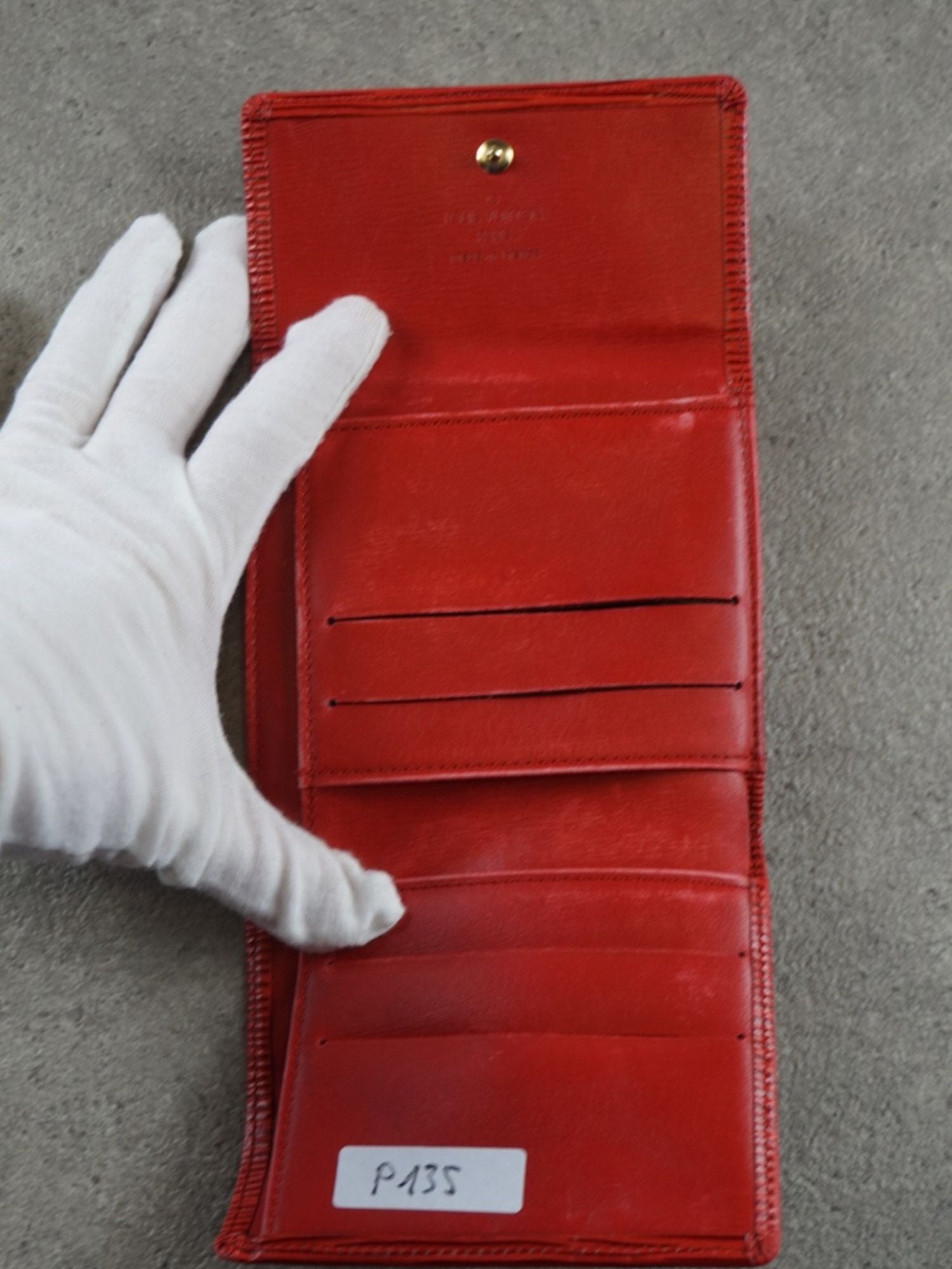 Portefeuille Louis Vuitton cuir Épi