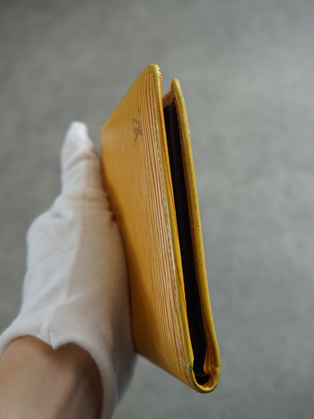 Portefeuille Louis Vuitton cuir Épi