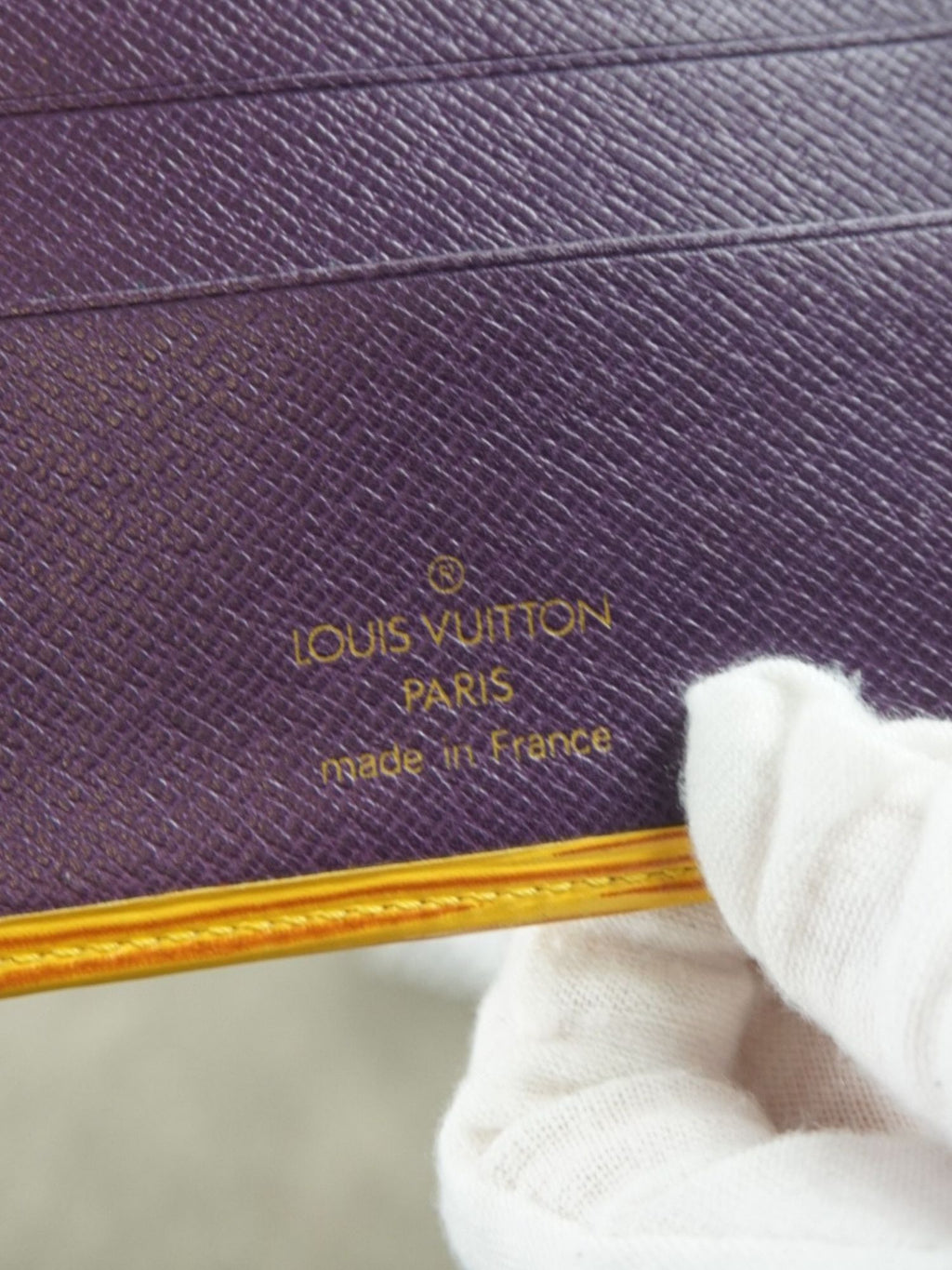 Portefeuille Louis Vuitton cuir Épi