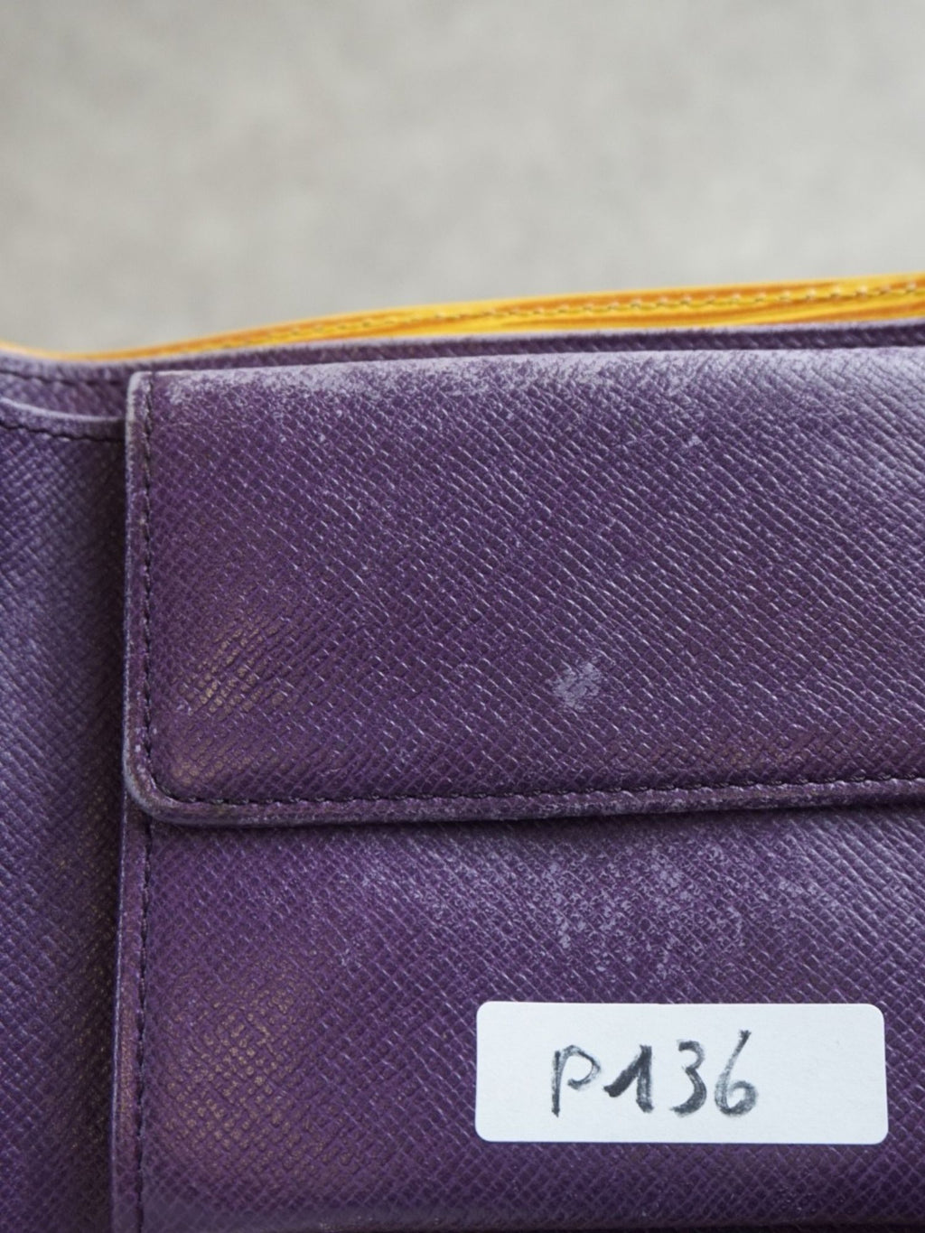 Portefeuille Louis Vuitton cuir Épi