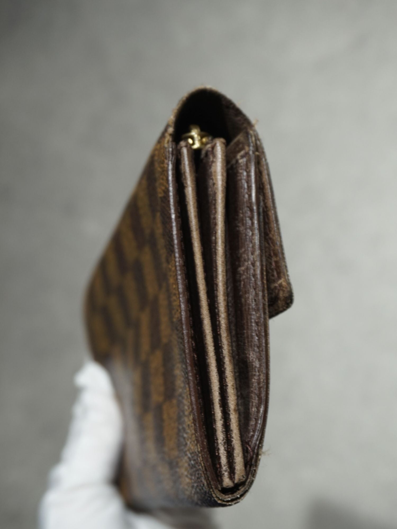 Portefeuille Sarah Louis Vuitton damier