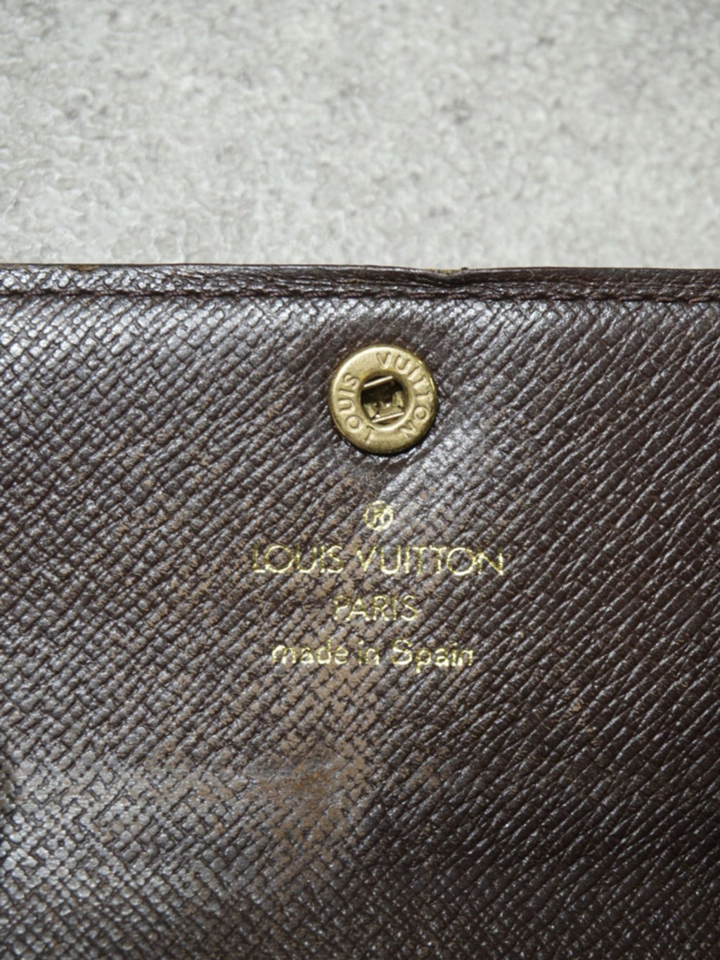 Portefeuille Sarah Louis Vuitton damier