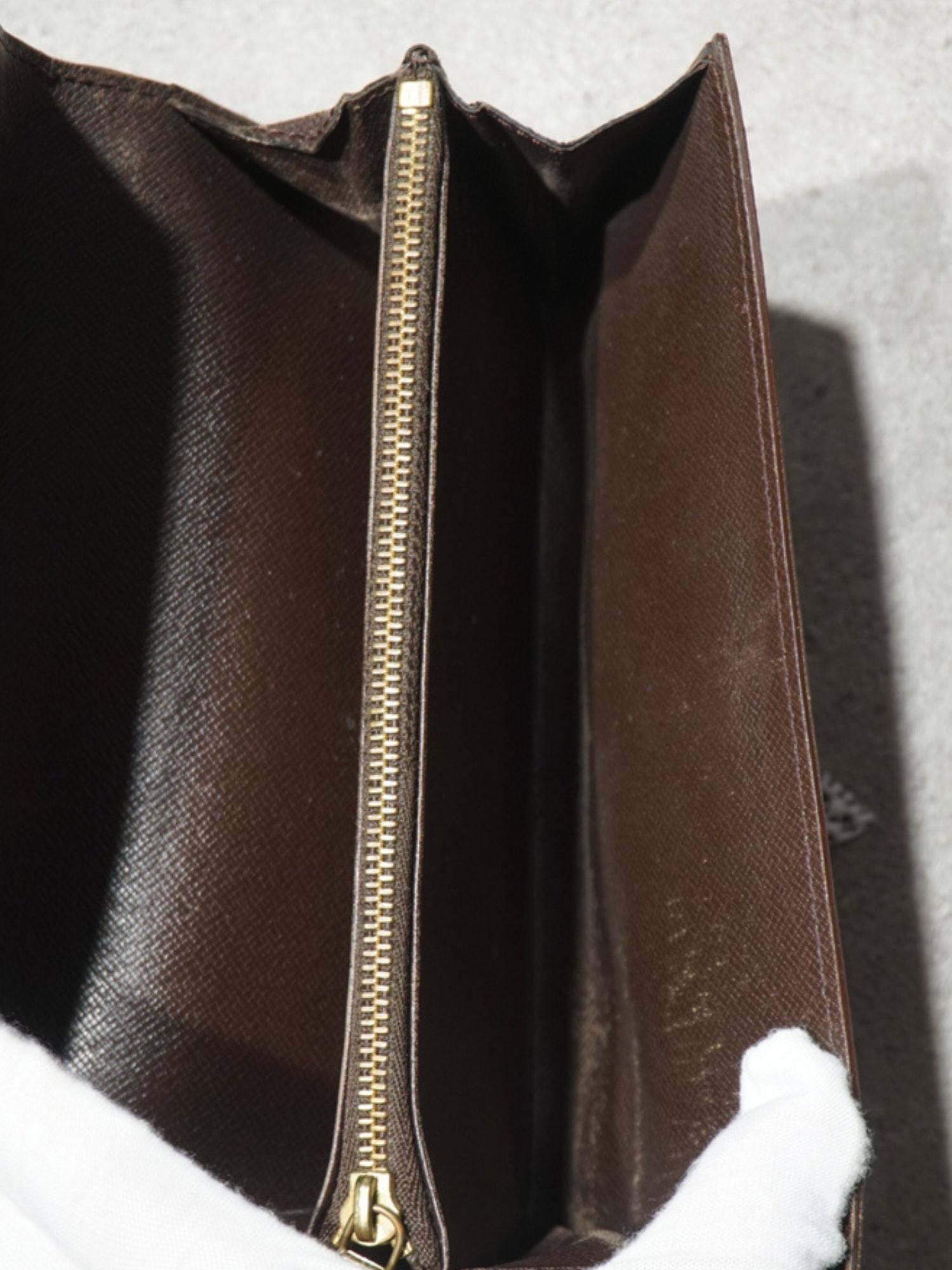 Portefeuille Sarah Louis Vuitton damier