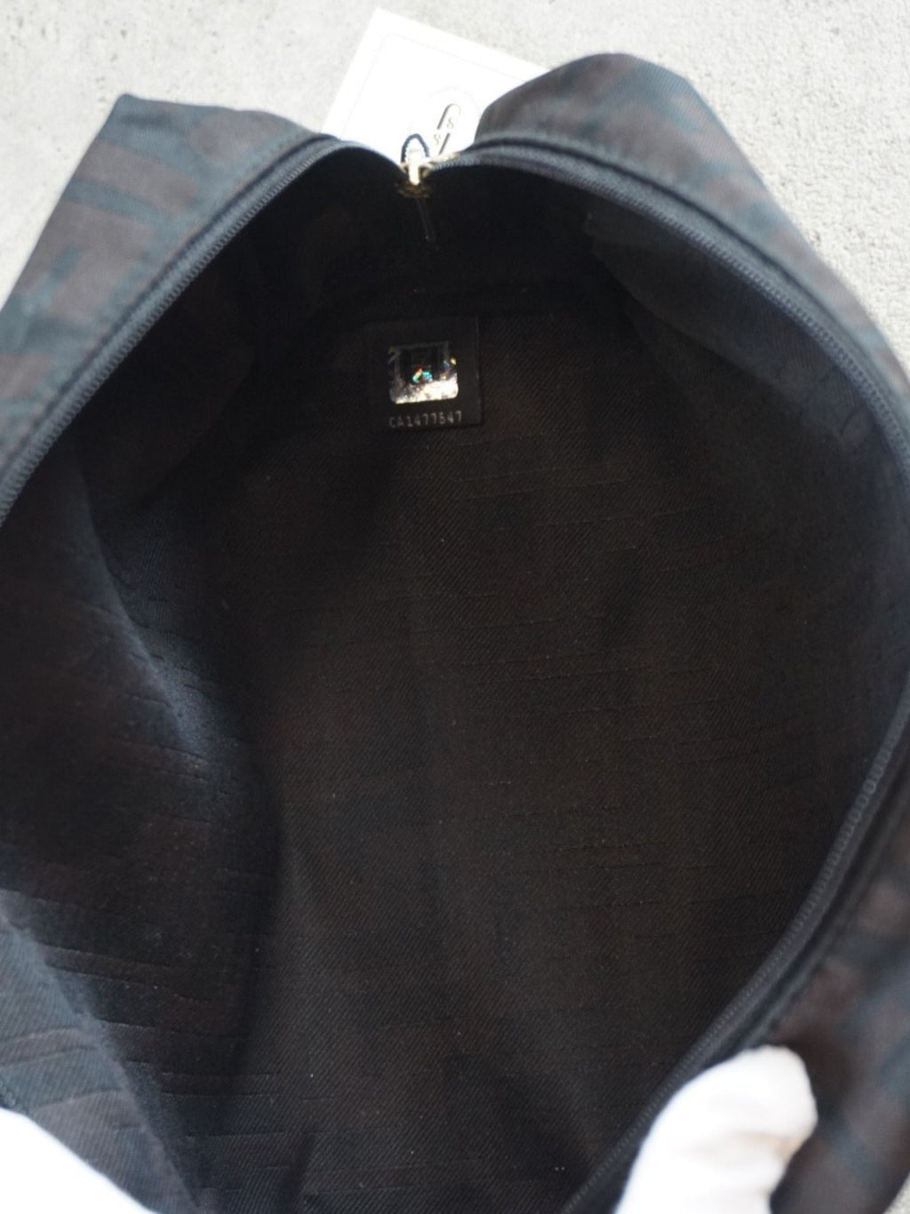 Pochette Fendi monogramme