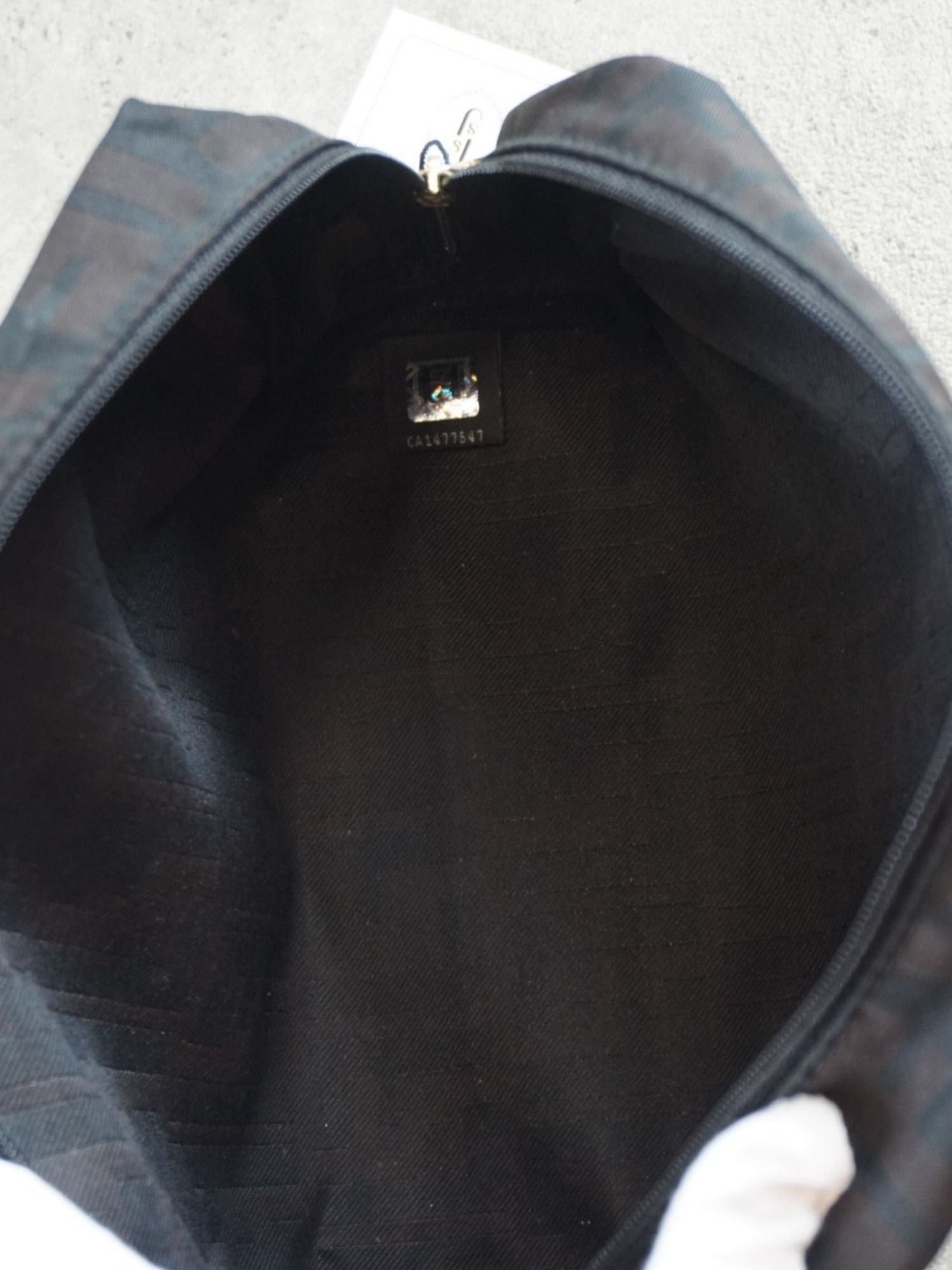 Pochette Fendi monogramme