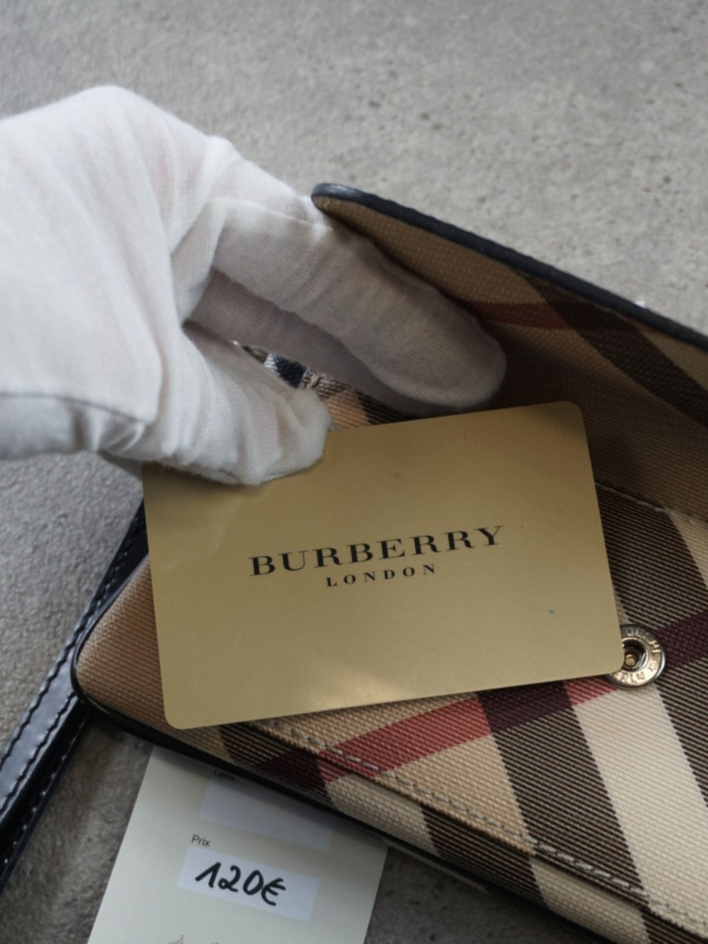 Pochette Burberry Nova Check