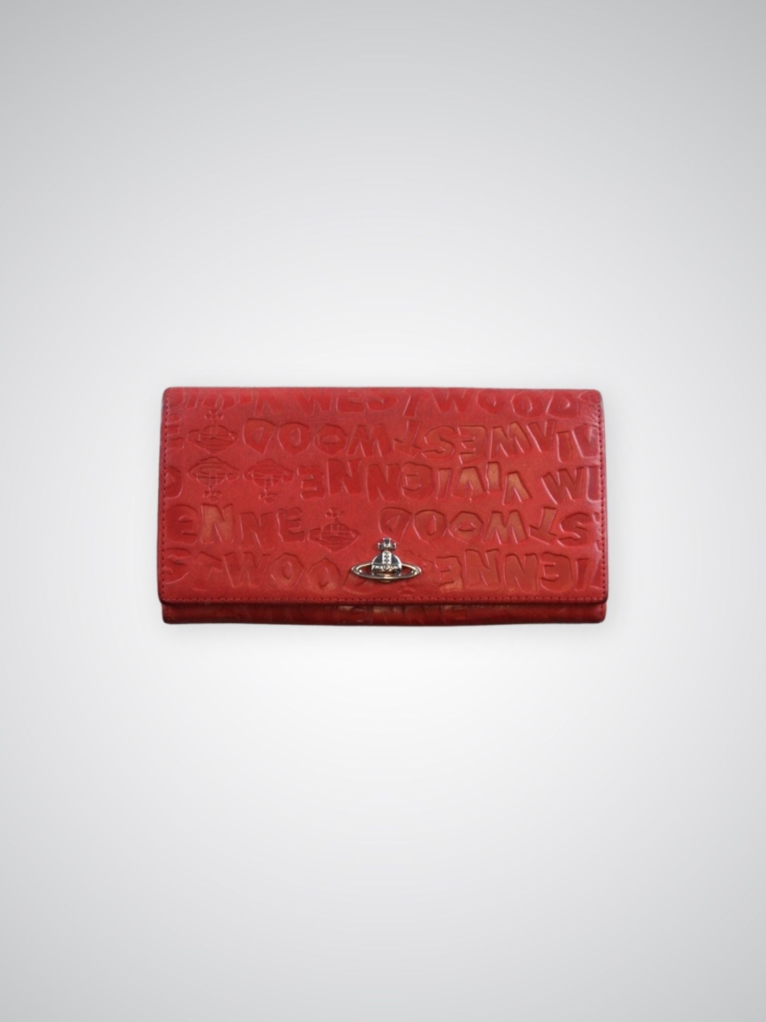Portefeuille Vivienne Westwood rouge