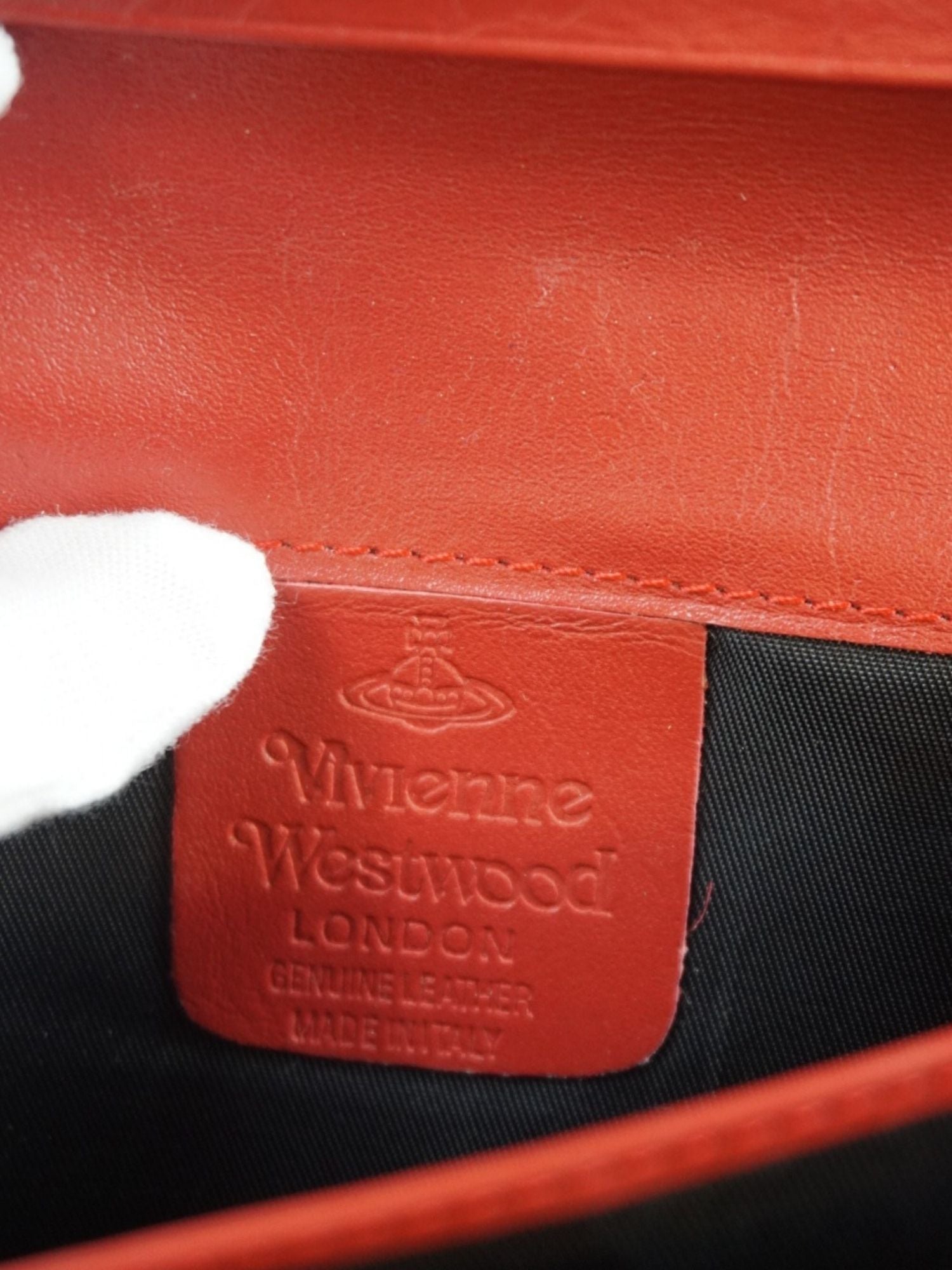 Portefeuille Vivienne Westwood rouge