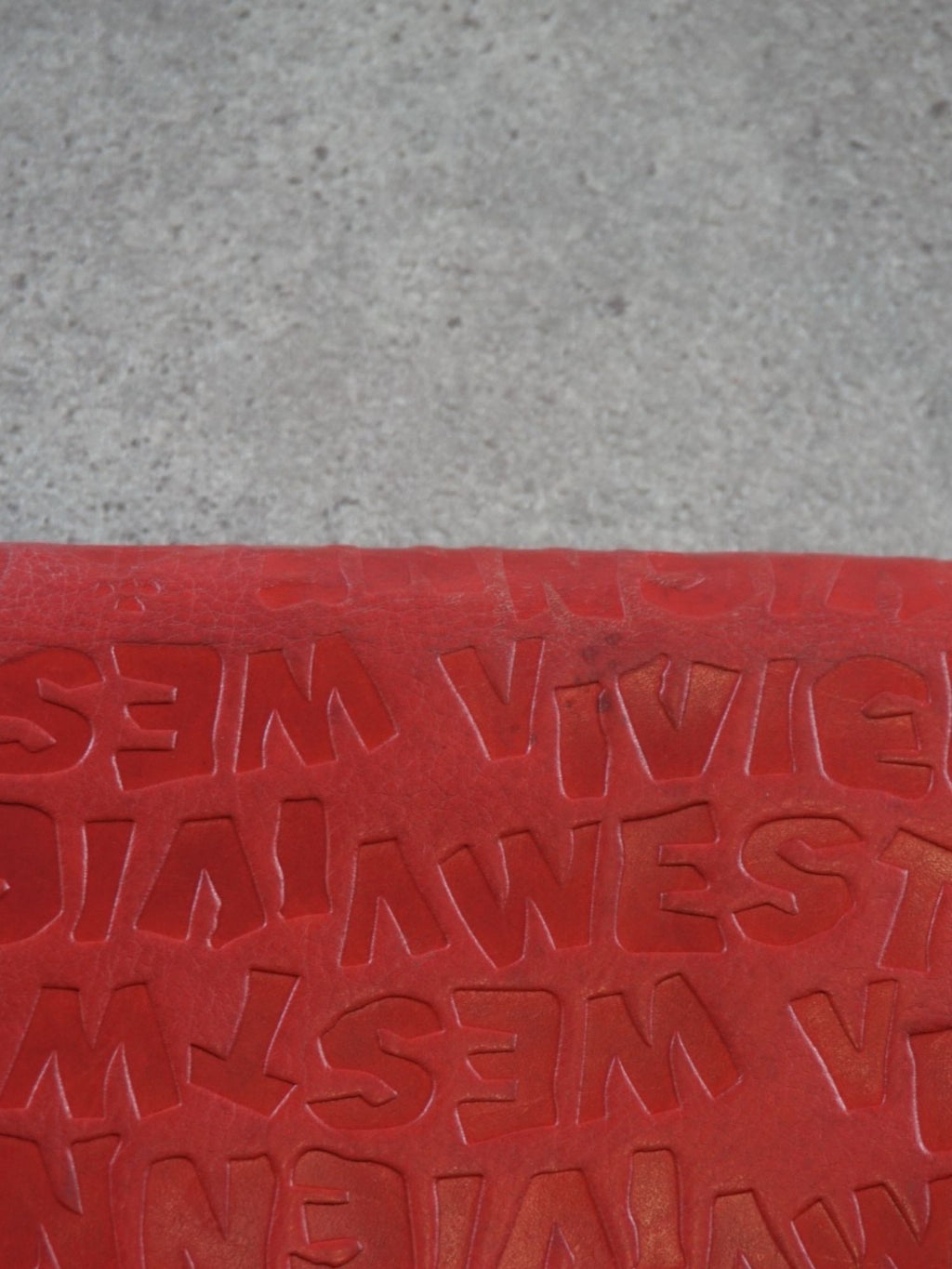Portefeuille Vivienne Westwood rouge