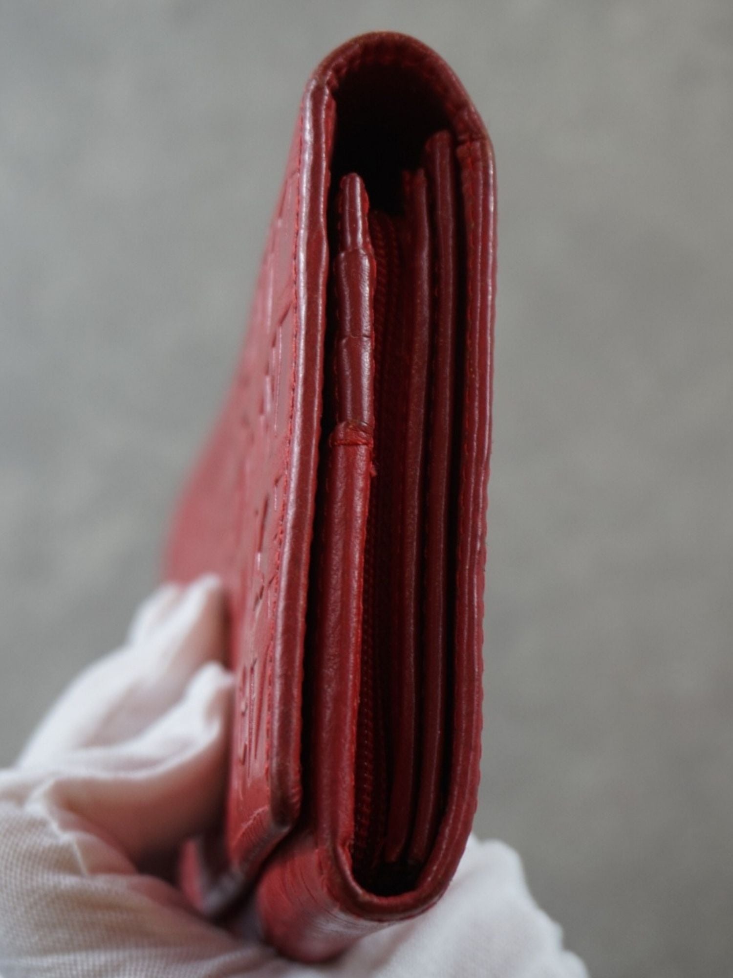 Portefeuille Vivienne Westwood rouge