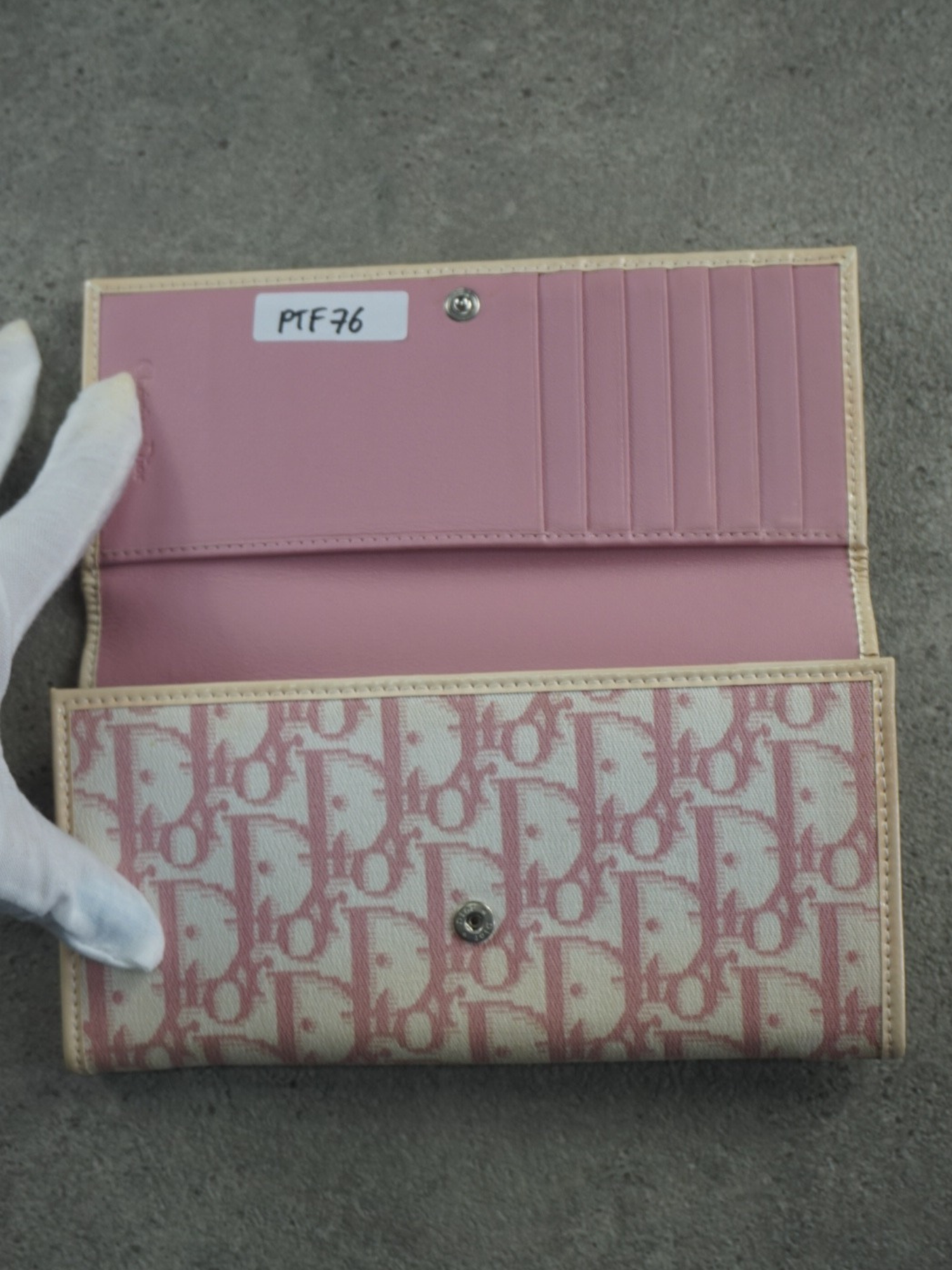 Portefeuille Dior Trotter