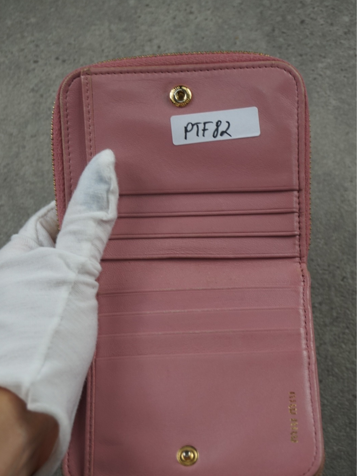 Portefeuille Miu Miu