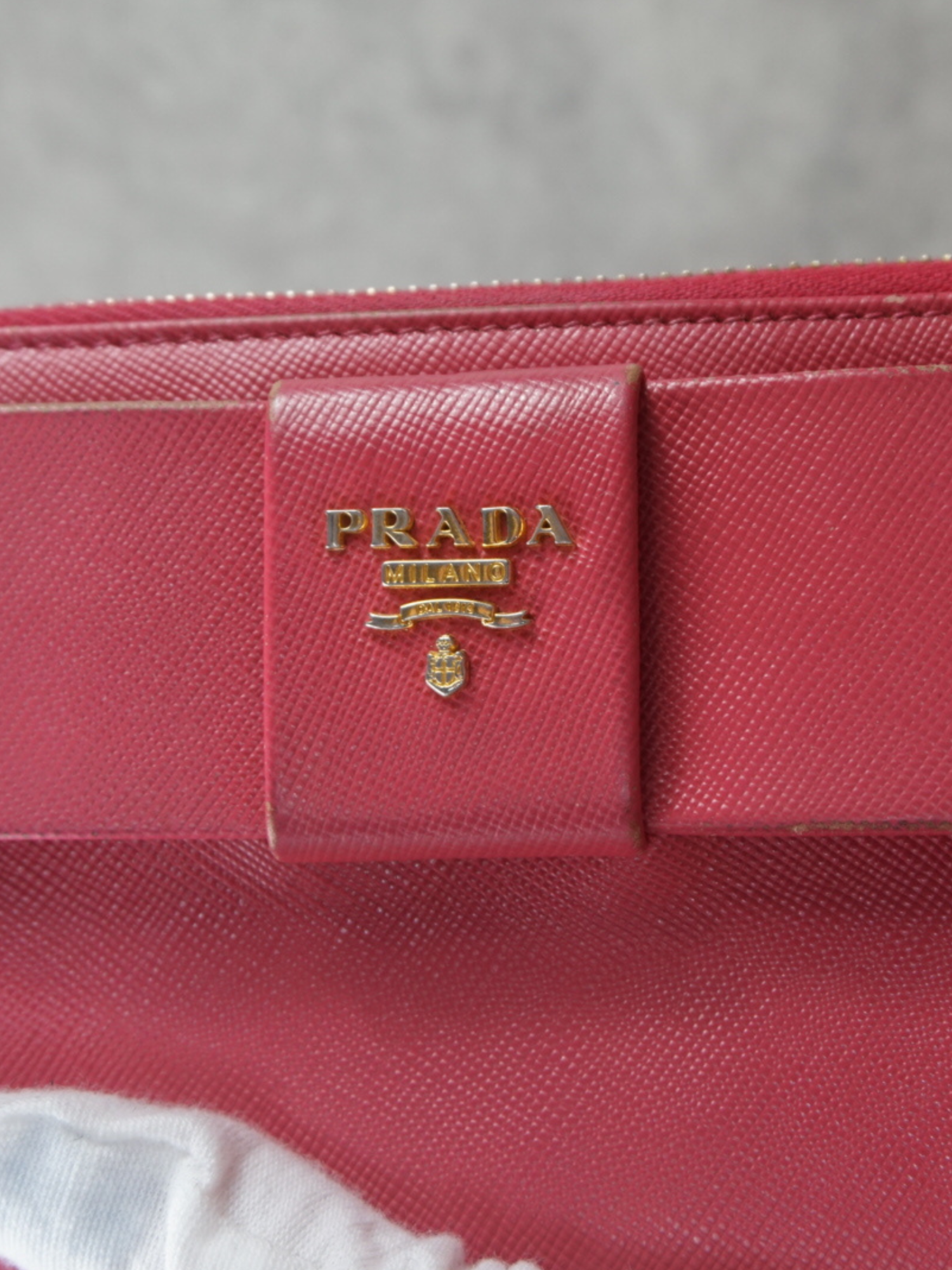 Portefeuille Prada Bow