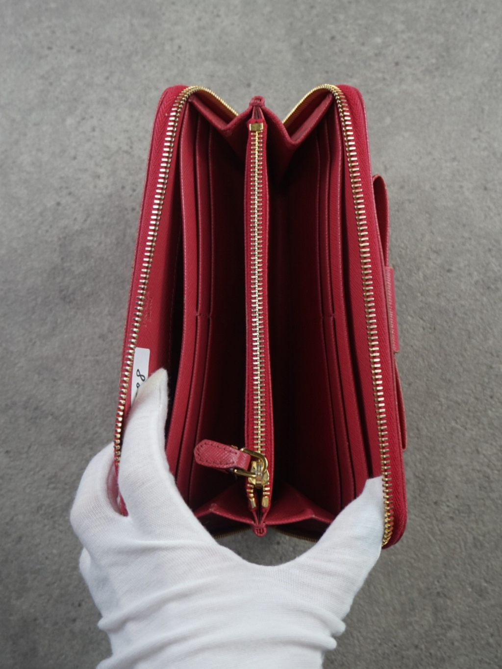 Portefeuille Prada Bow