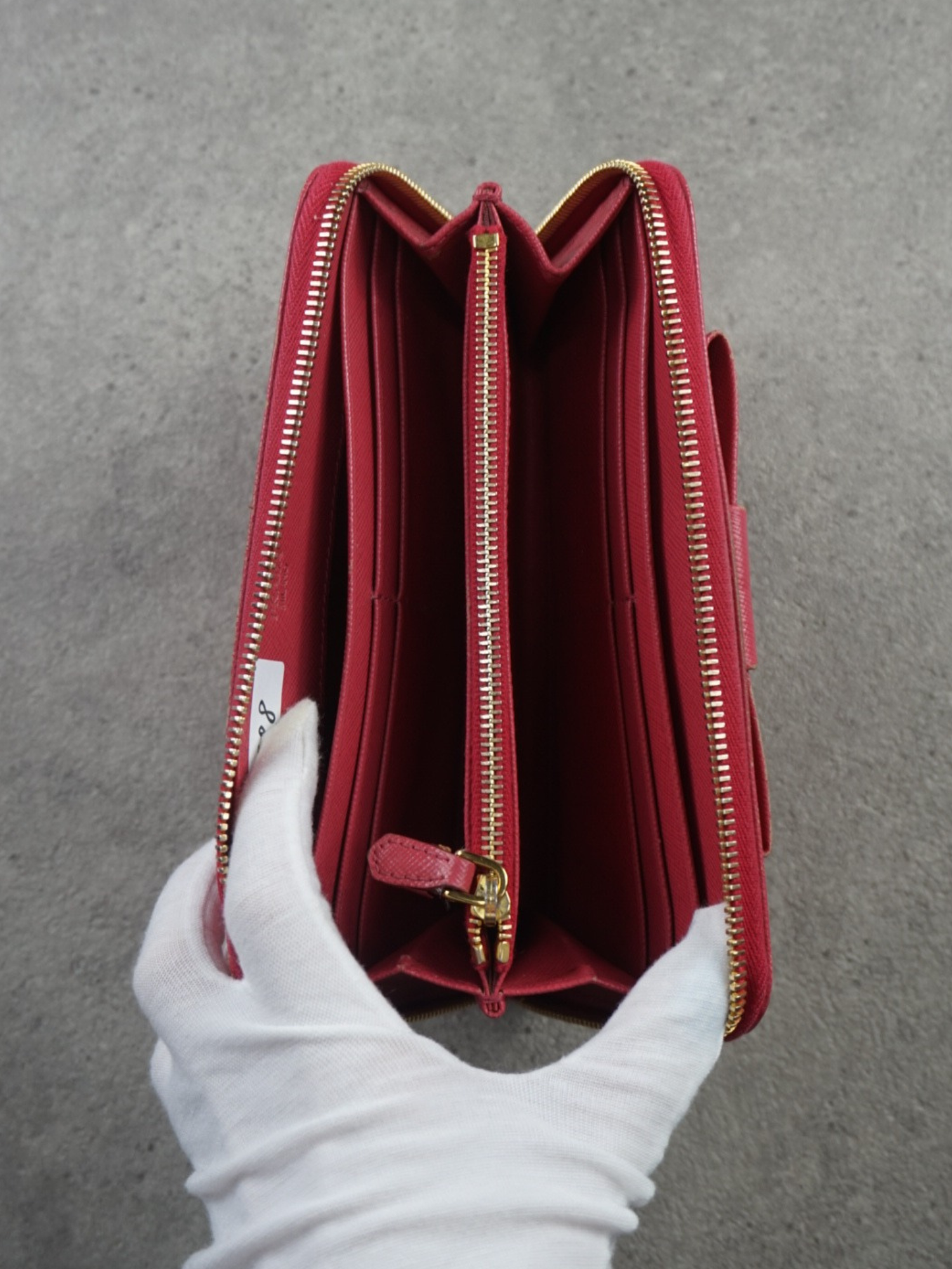 Portefeuille Prada Bow
