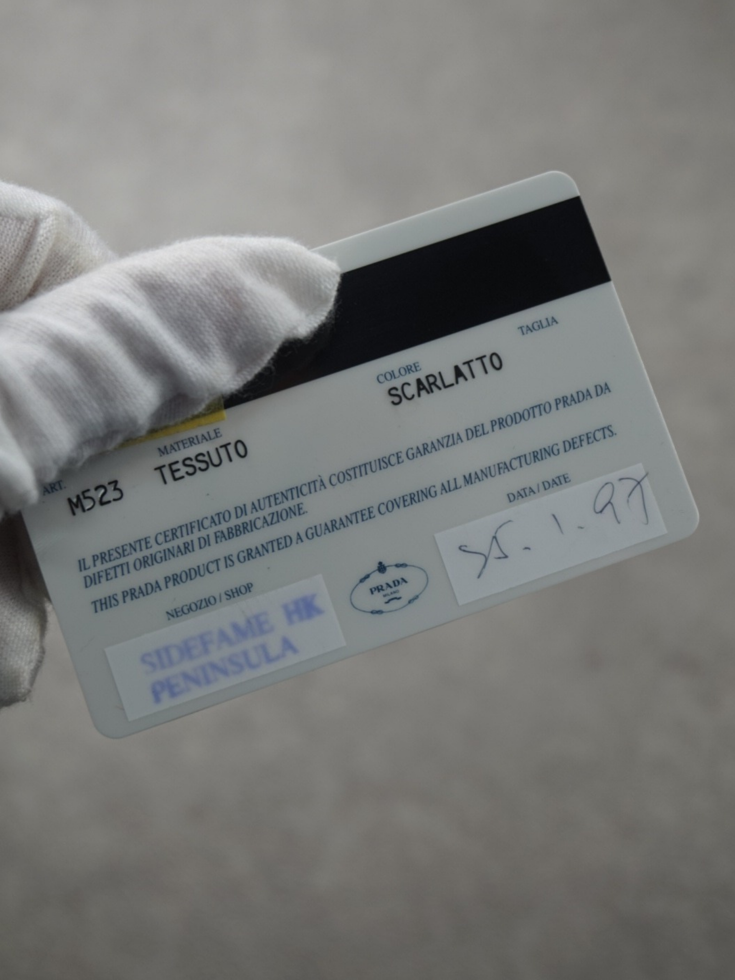 Portefeuille Prada