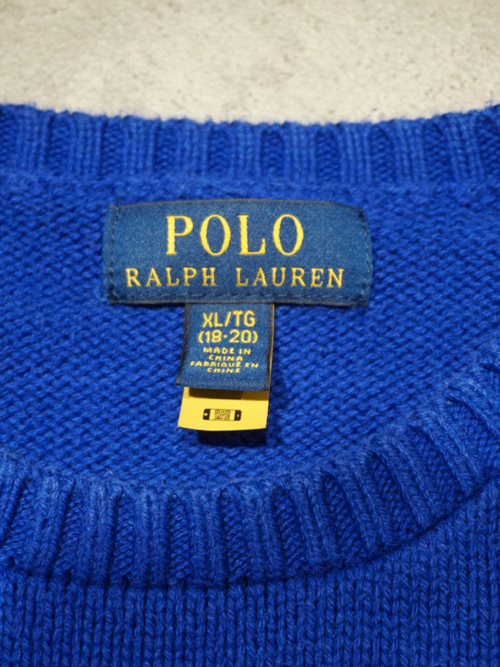 Pull Bear Ralph Lauren bleu (XL 18 / S)