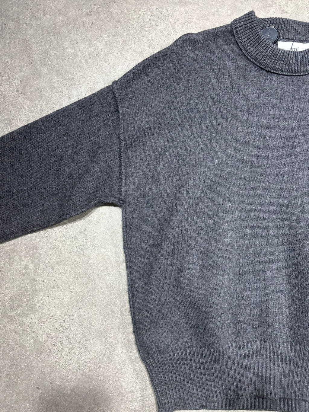 Pull gris AMI Paris (L)