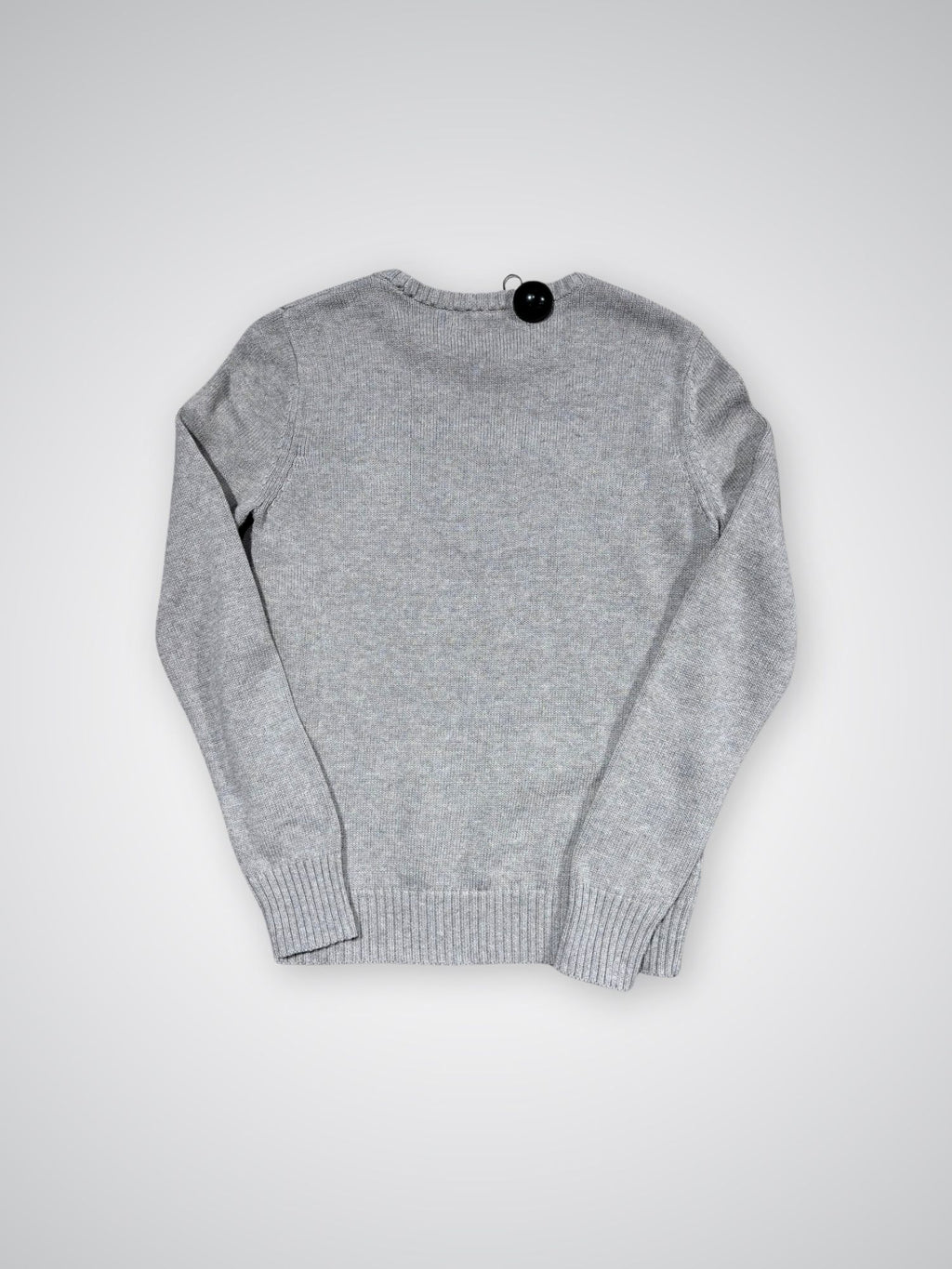 Pull Flag Ralph Lauren gris (M femme)