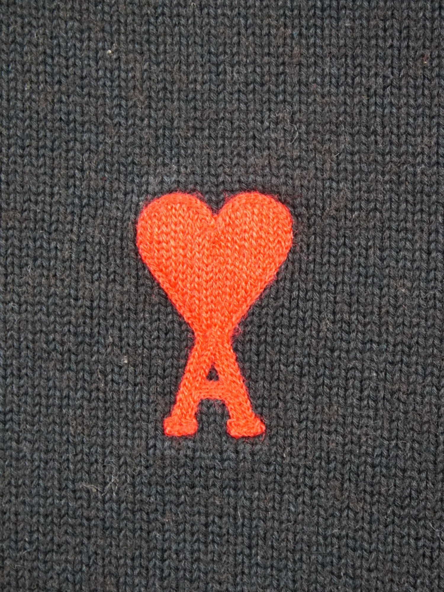 Pull Ami Paris noir (S)