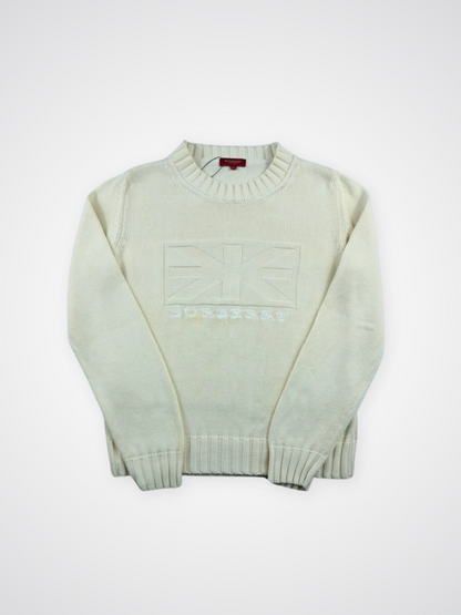 Pull en maille Burberry flag (M/L femme)