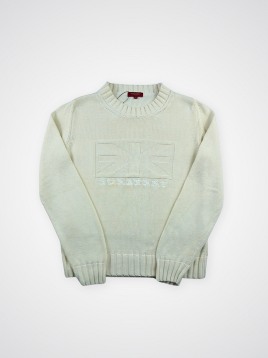Pull en maille Burberry flag (M/L femme)
