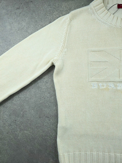 Pull en maille Burberry flag (M/L femme)