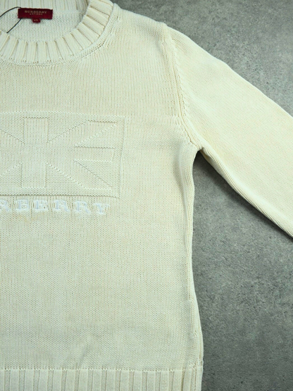 Pull en maille Burberry flag (M/L femme)