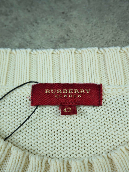 Pull en maille Burberry flag (M/L femme)