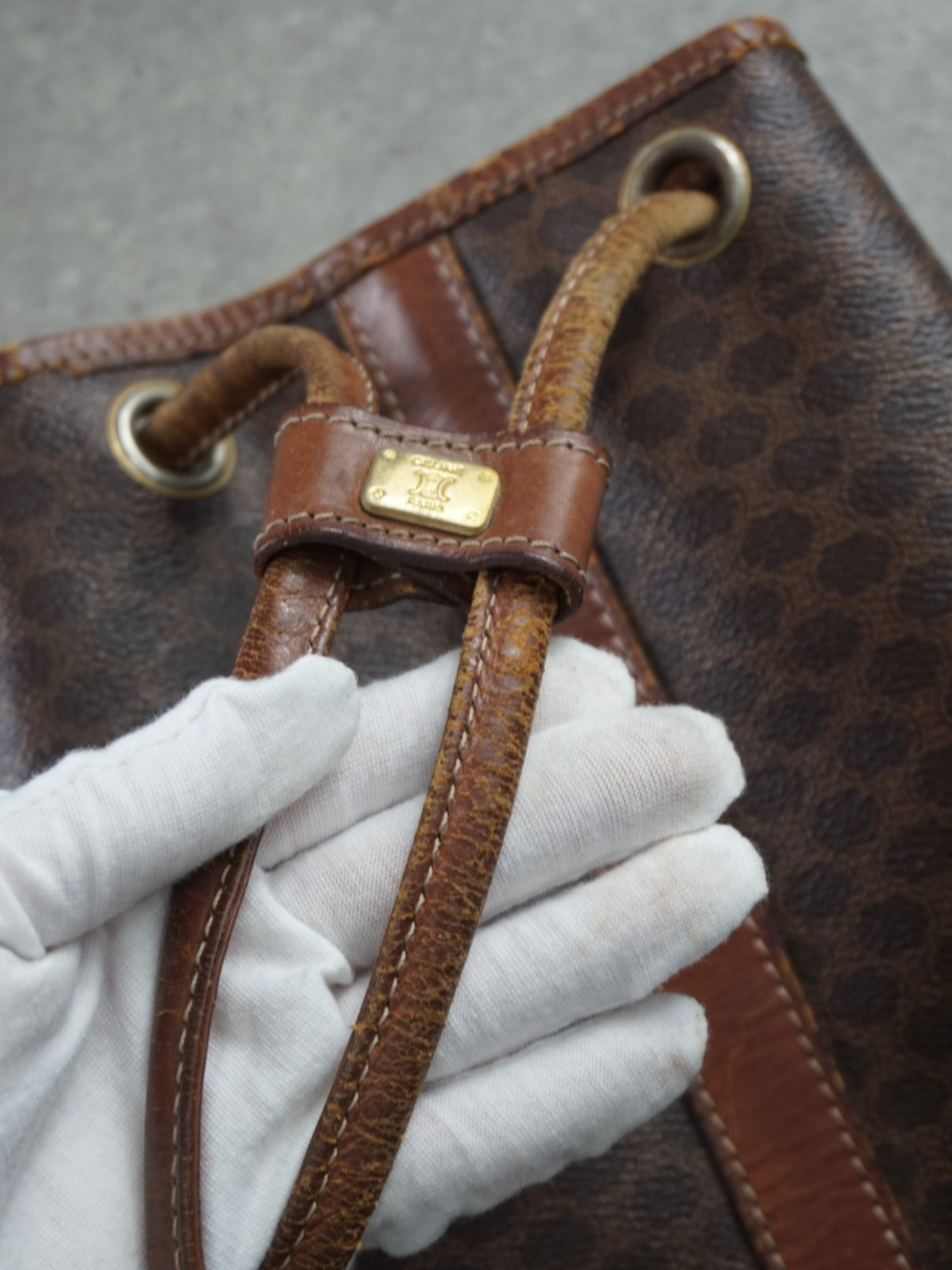 Sac sceau Céline Macadam