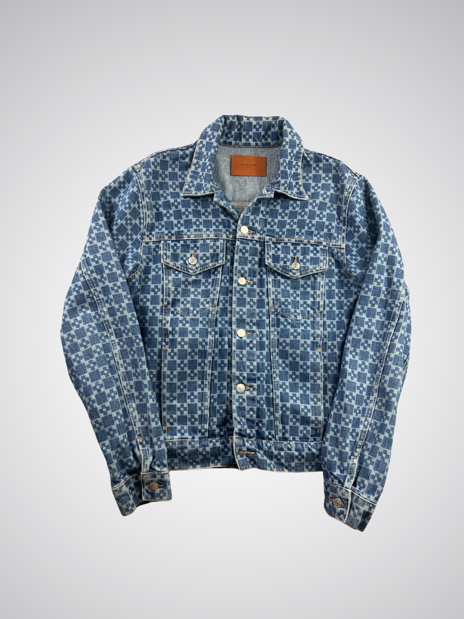 Veste en jeans Sandro (XL/L)