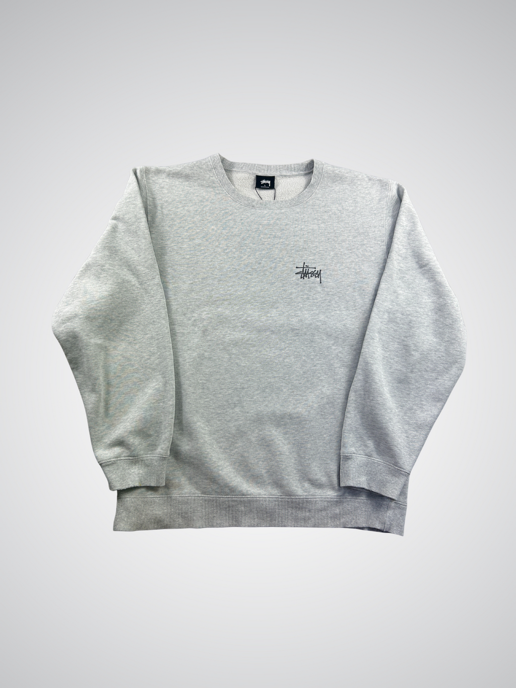 Sweat Stussy gris (L)