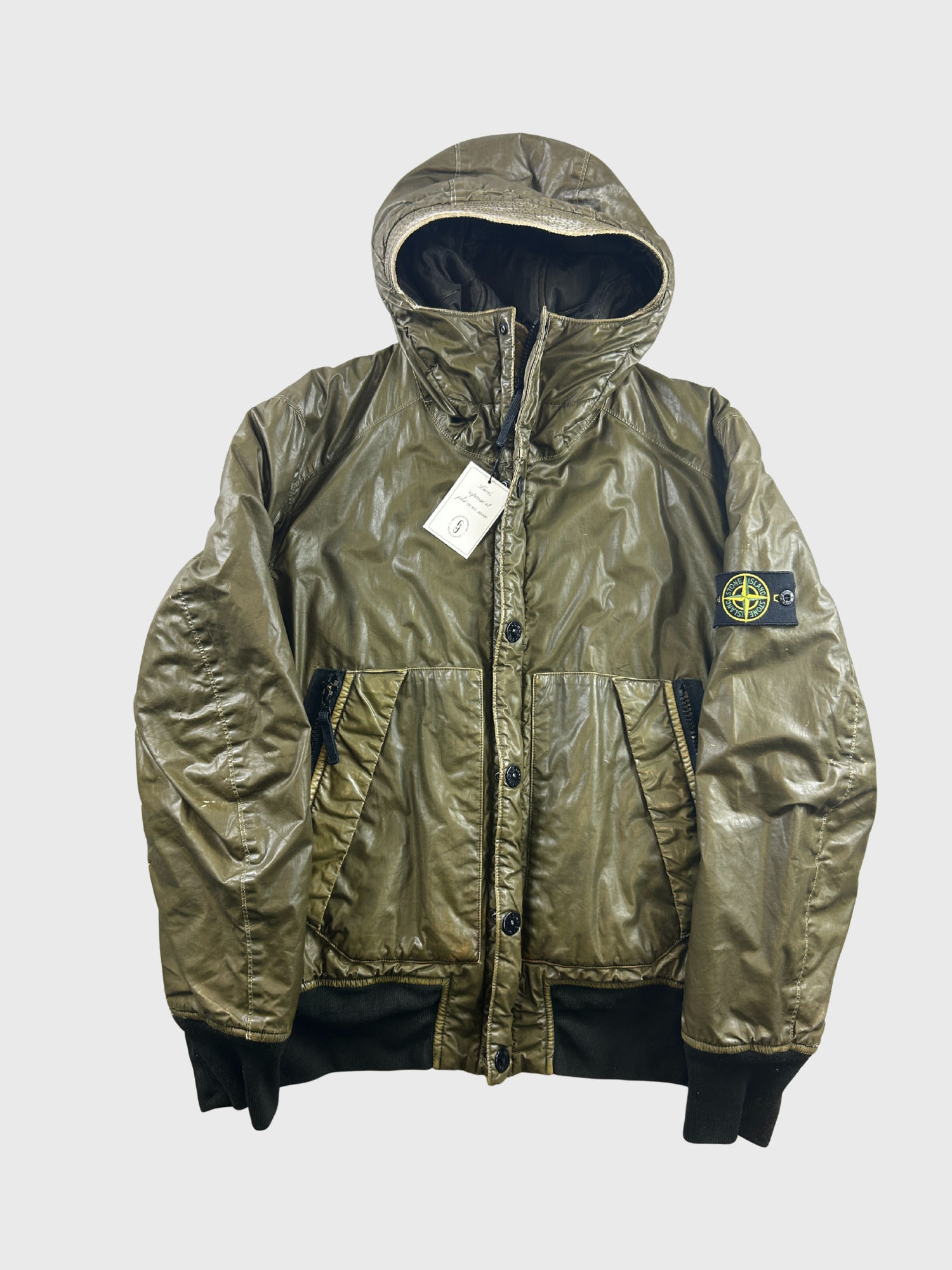 Manteau Stone Island Mussola Gommata (M)