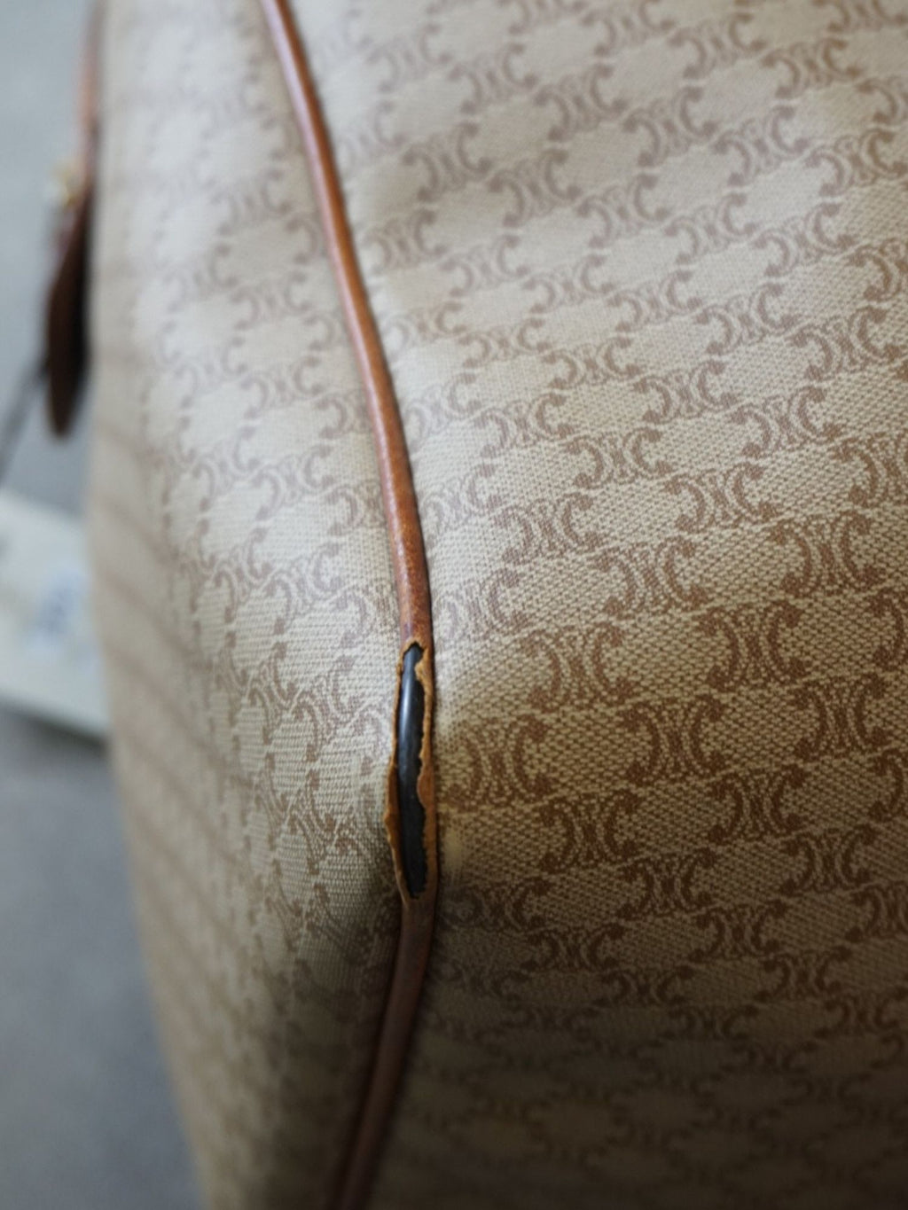 Sac de voyage Céline Macadam