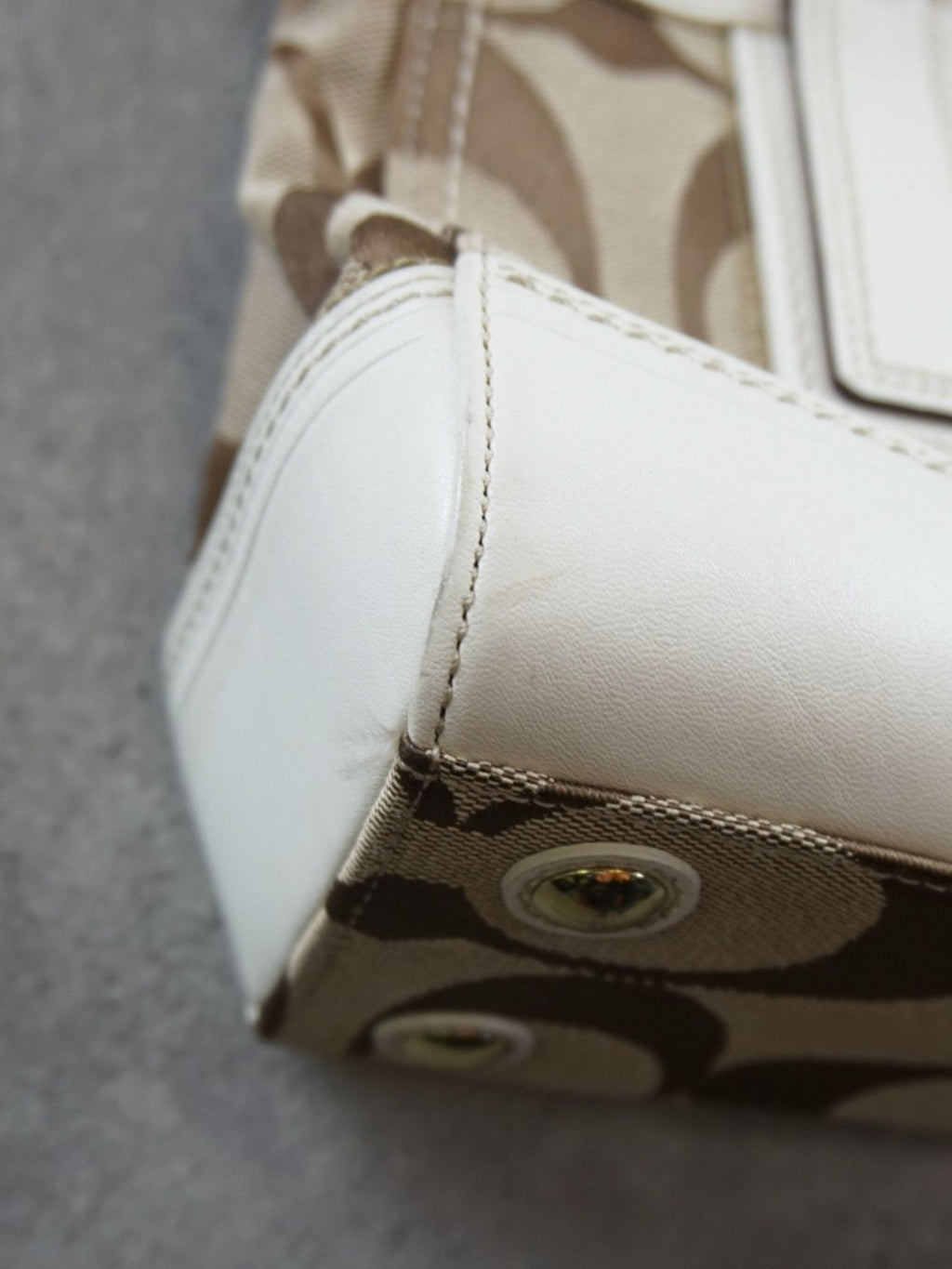 Sac Coach monogramme