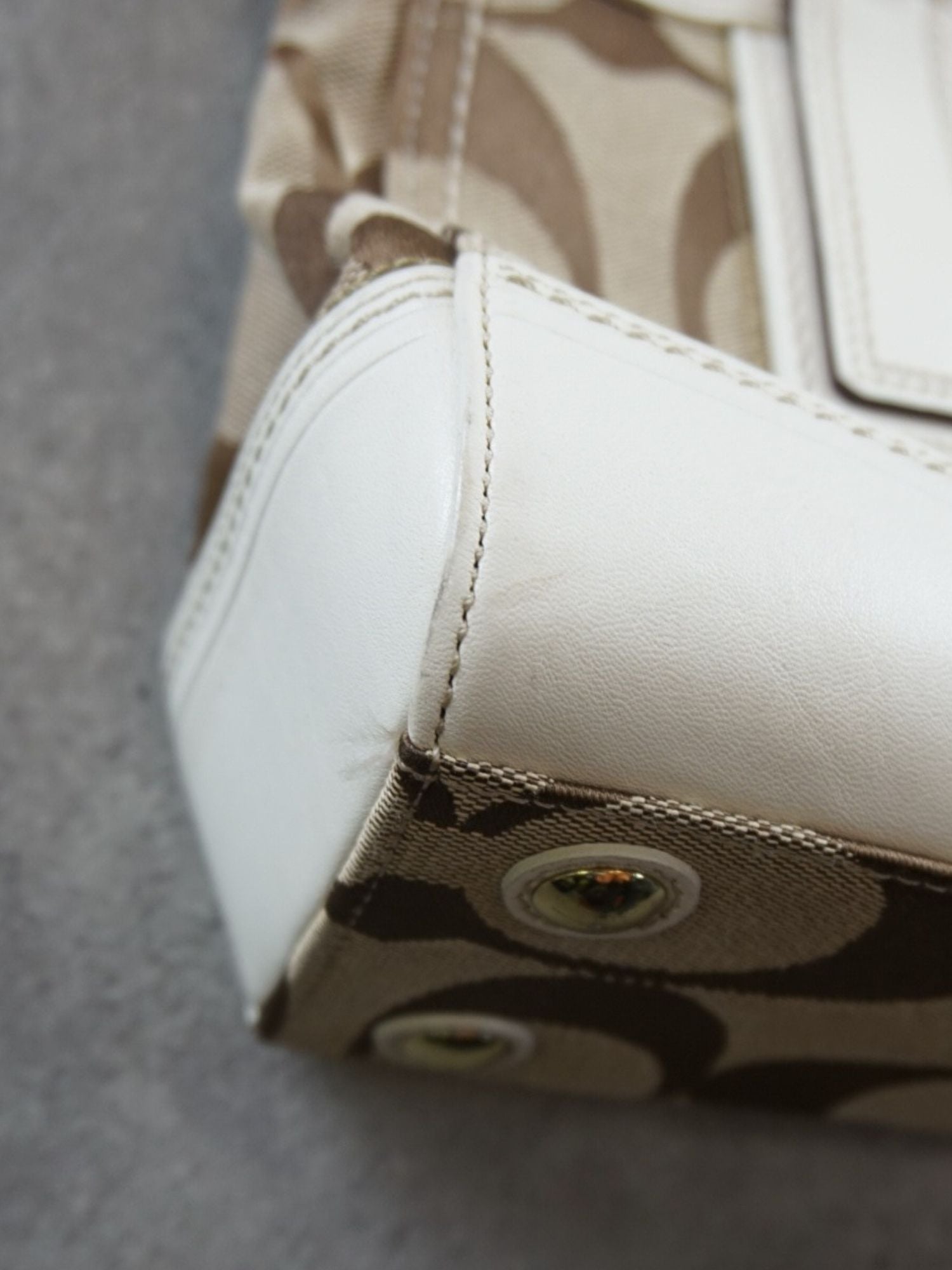 Sac Coach monogramme