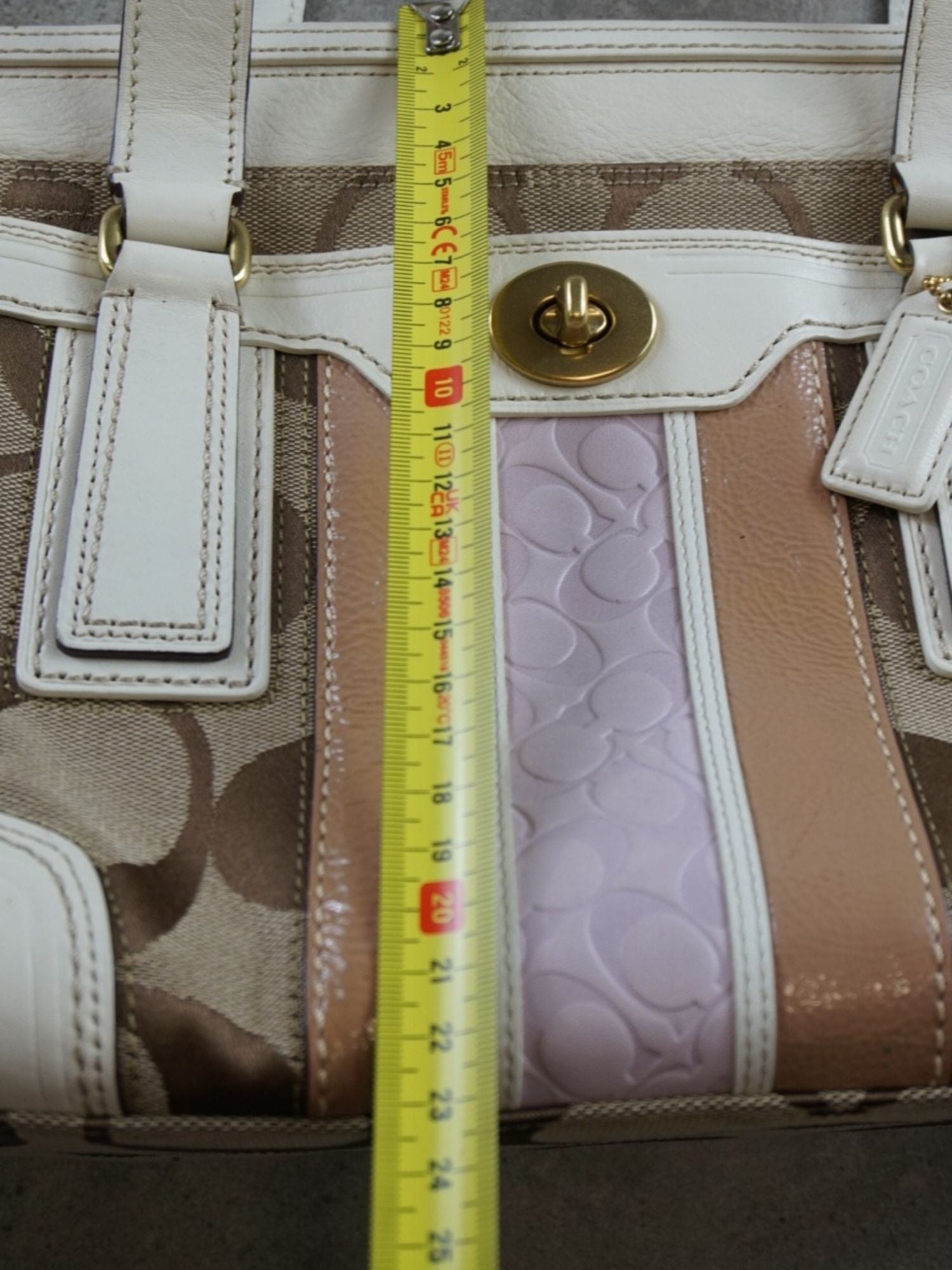 Sac Coach monogramme