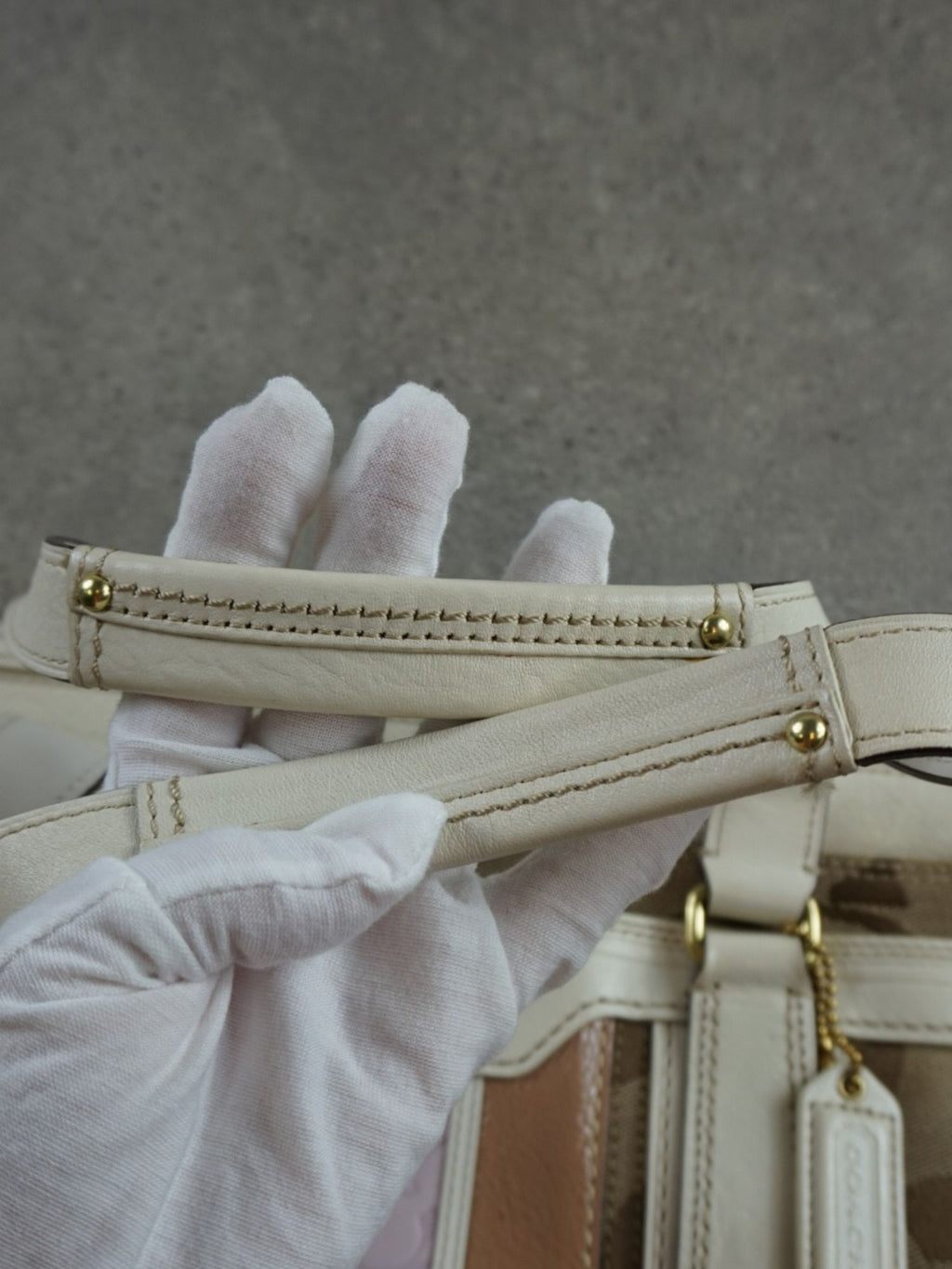 Sac Coach monogramme