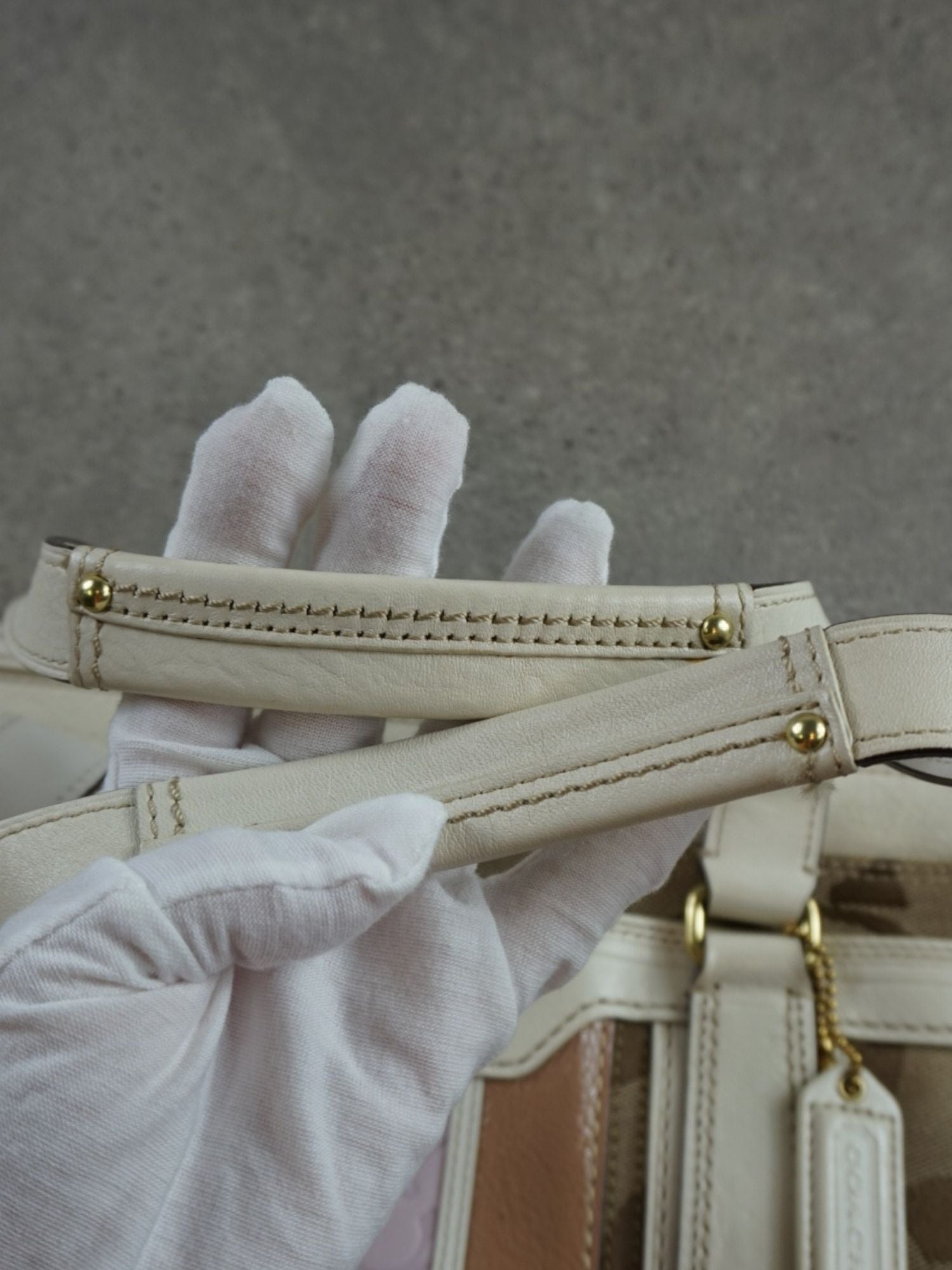 Sac Coach monogramme