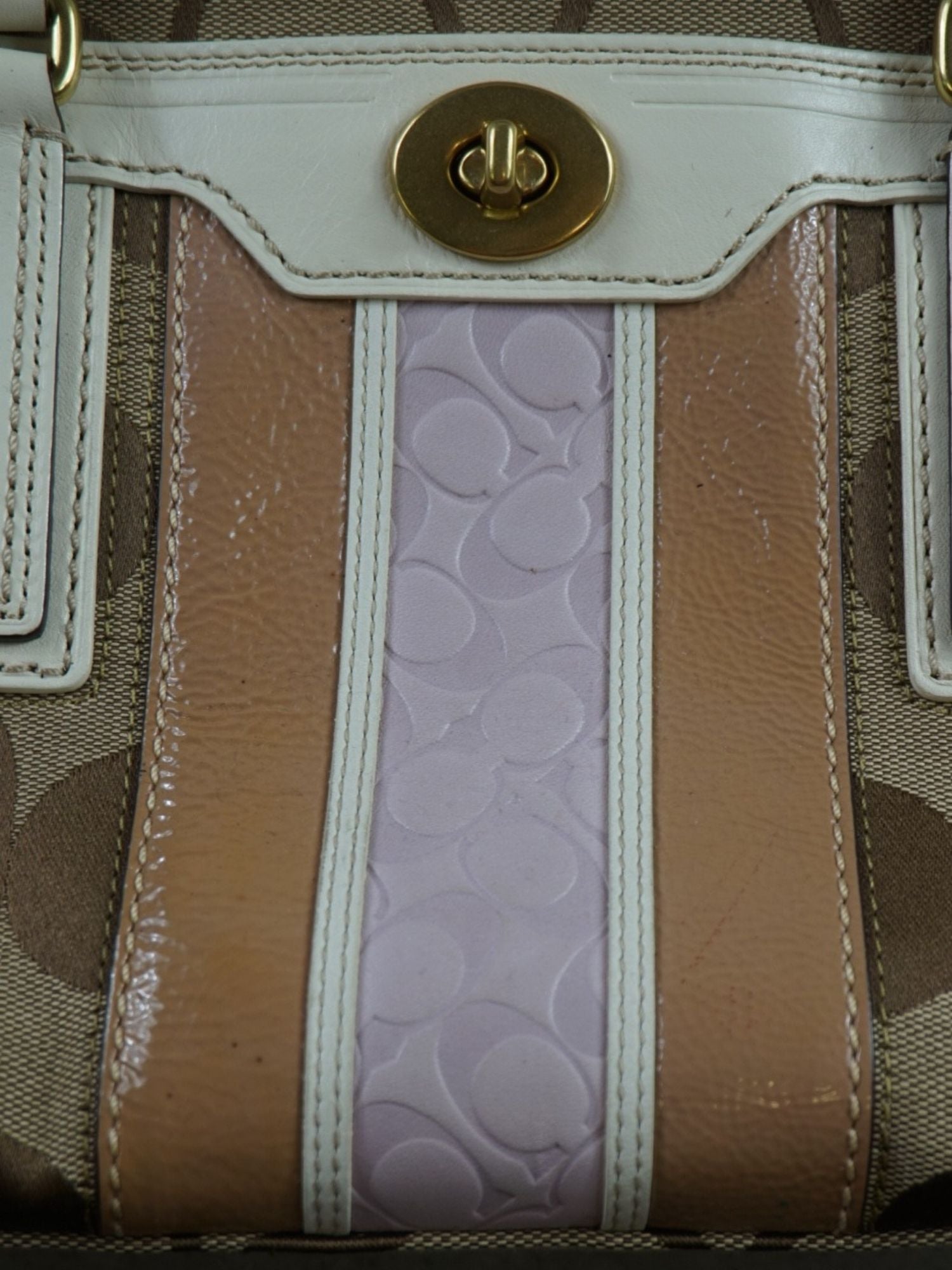 Sac Coach monogramme