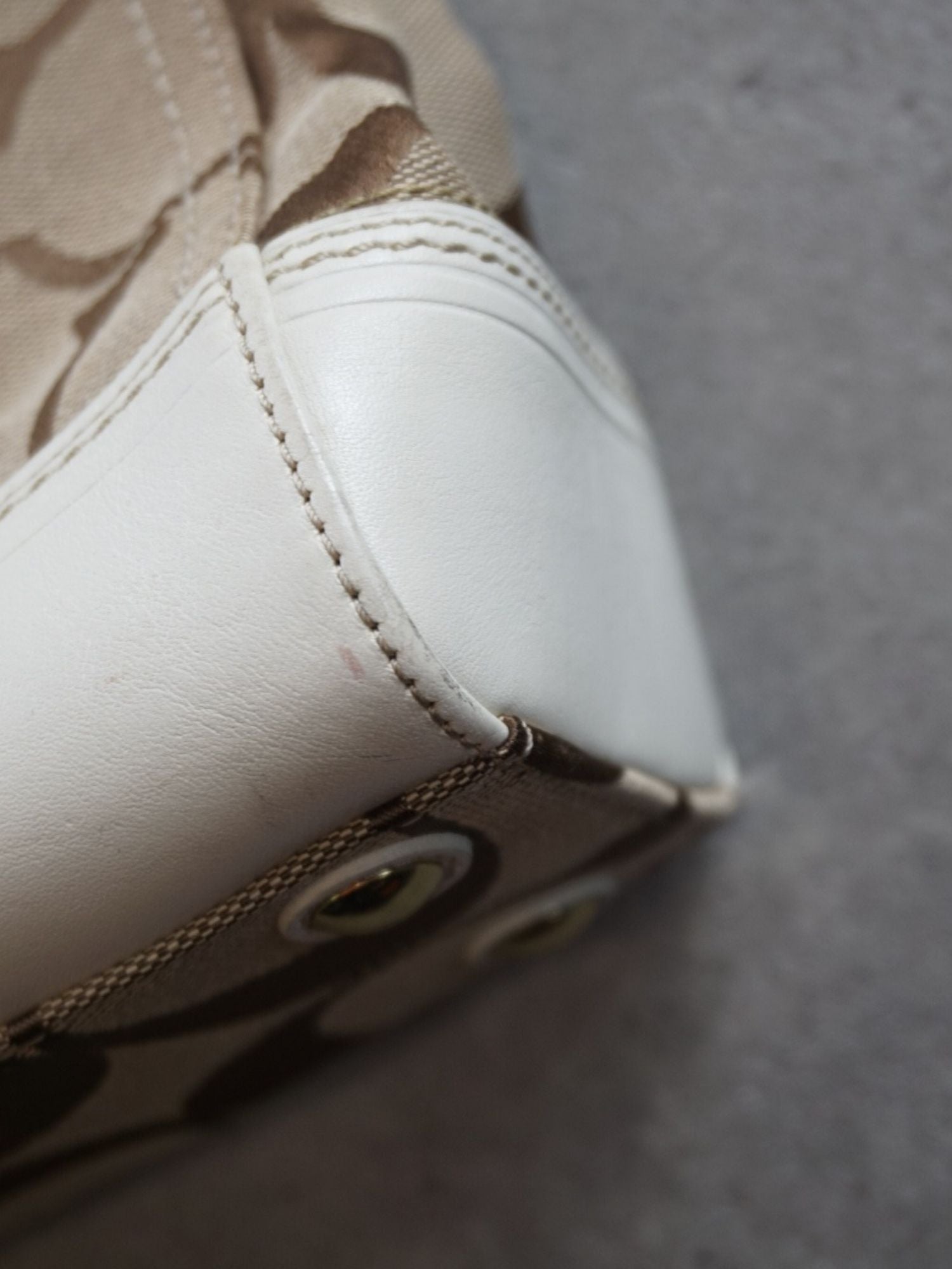 Sac Coach monogramme