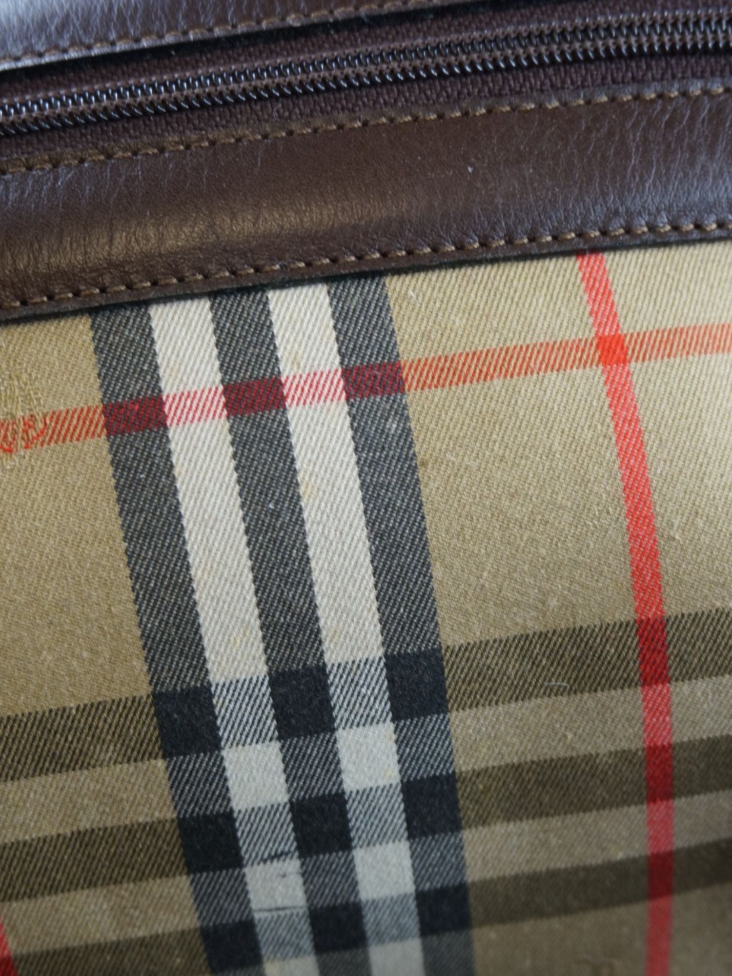 Sac Boston Burberrys Check