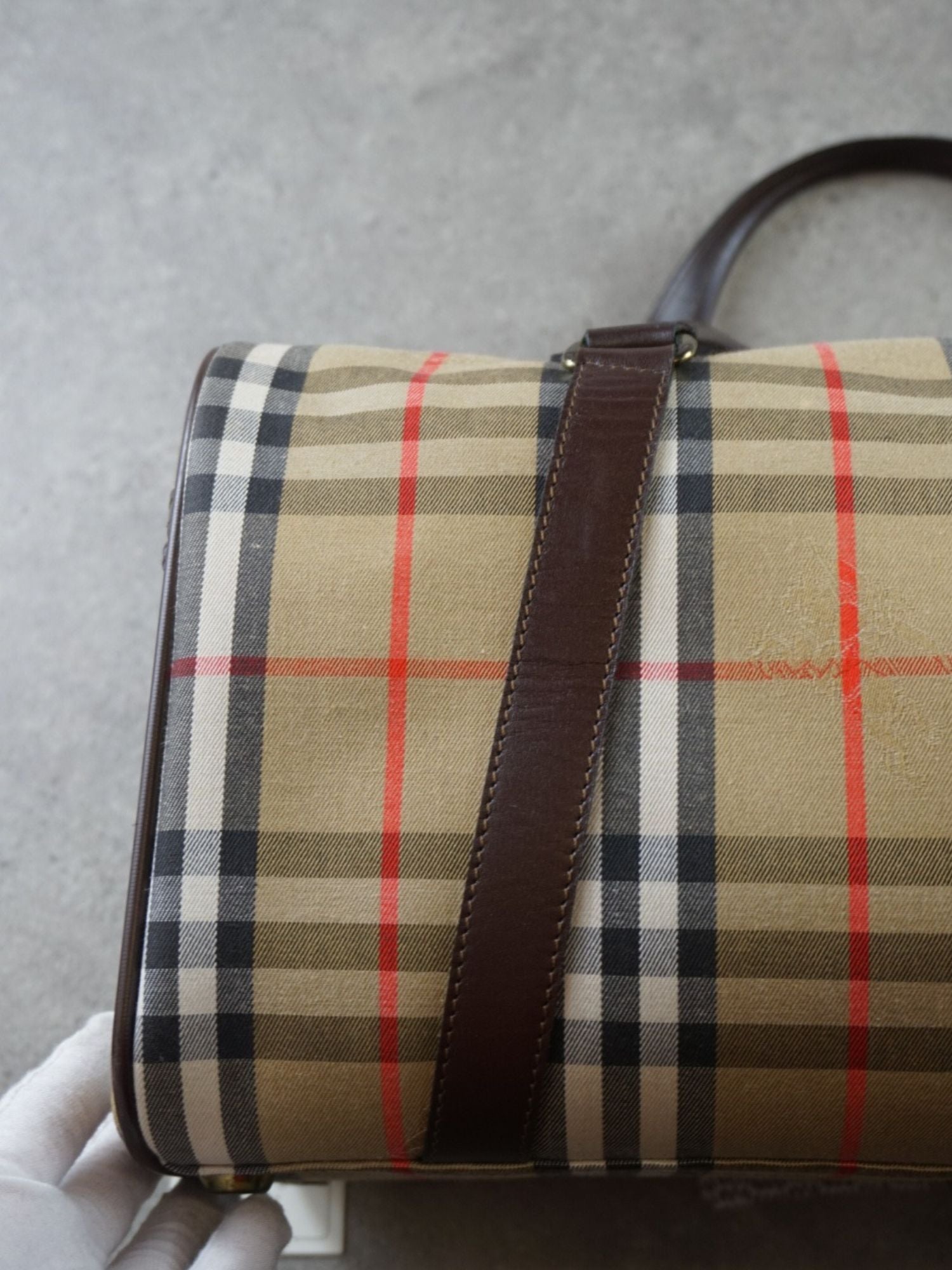 Sac Boston Burberrys Check