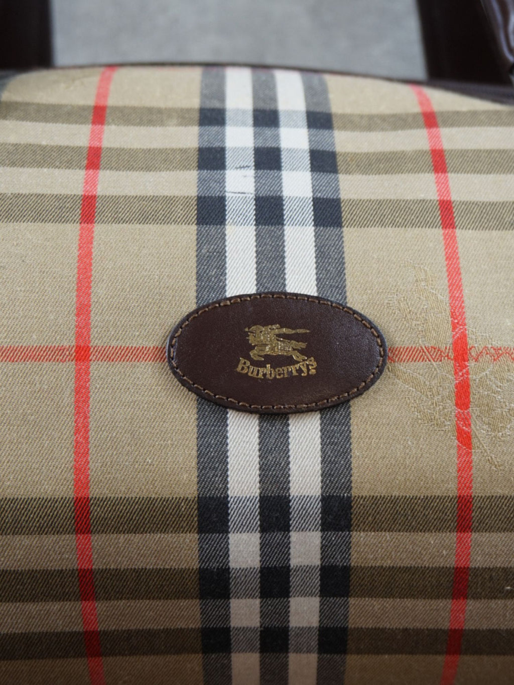 Sac Boston Burberrys Check