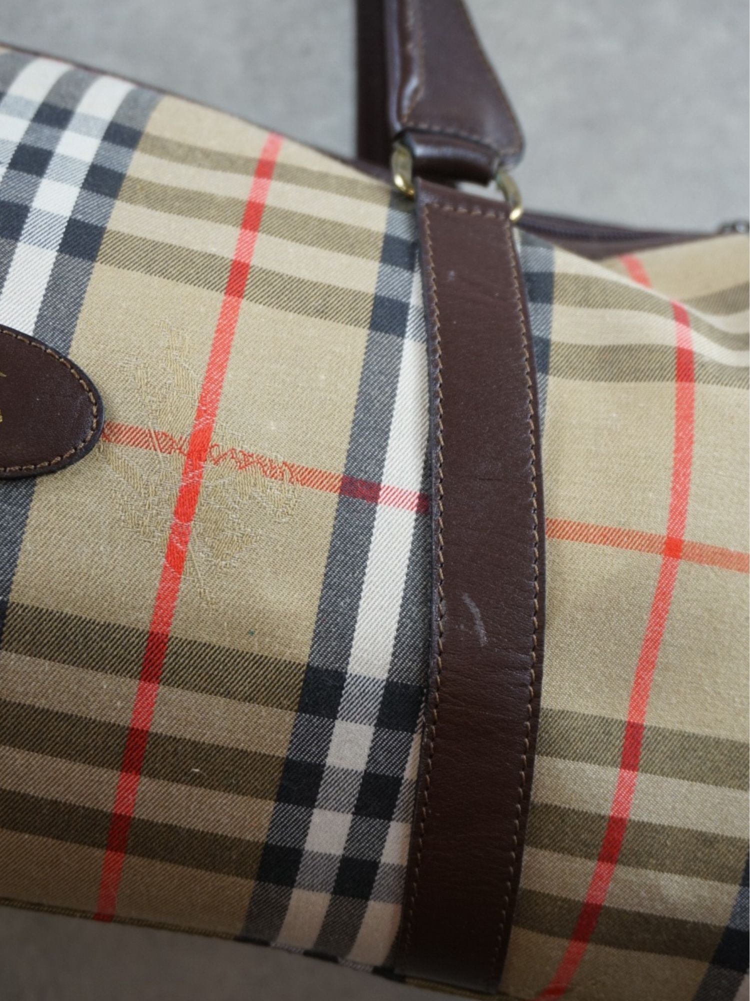 Sac Boston Burberrys Check