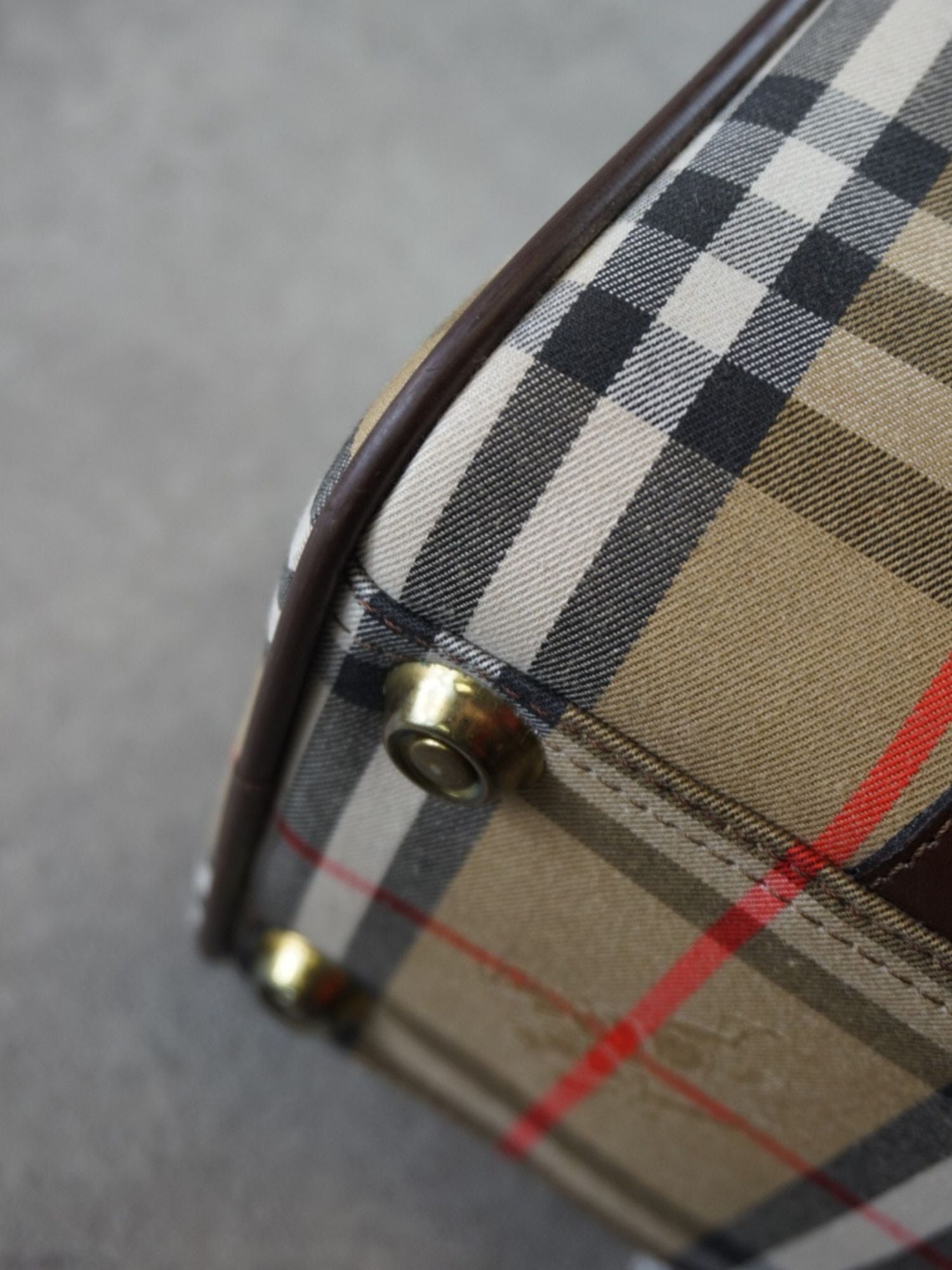 Sac Boston Burberrys Check