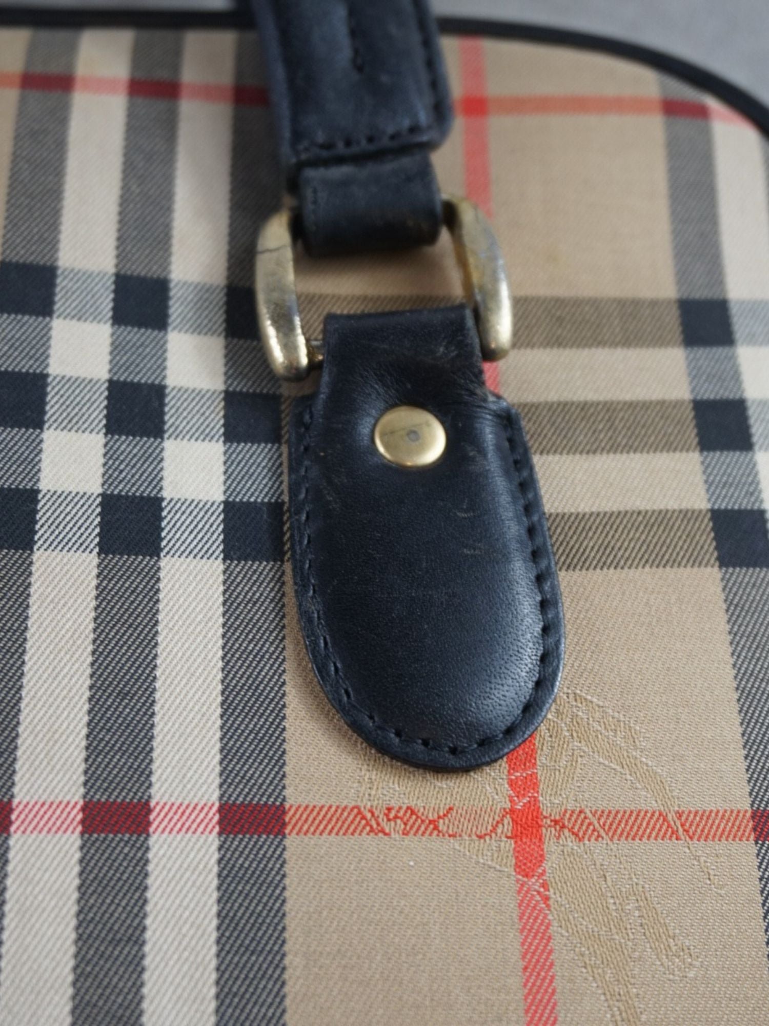 Sac rigide Check Burberrys